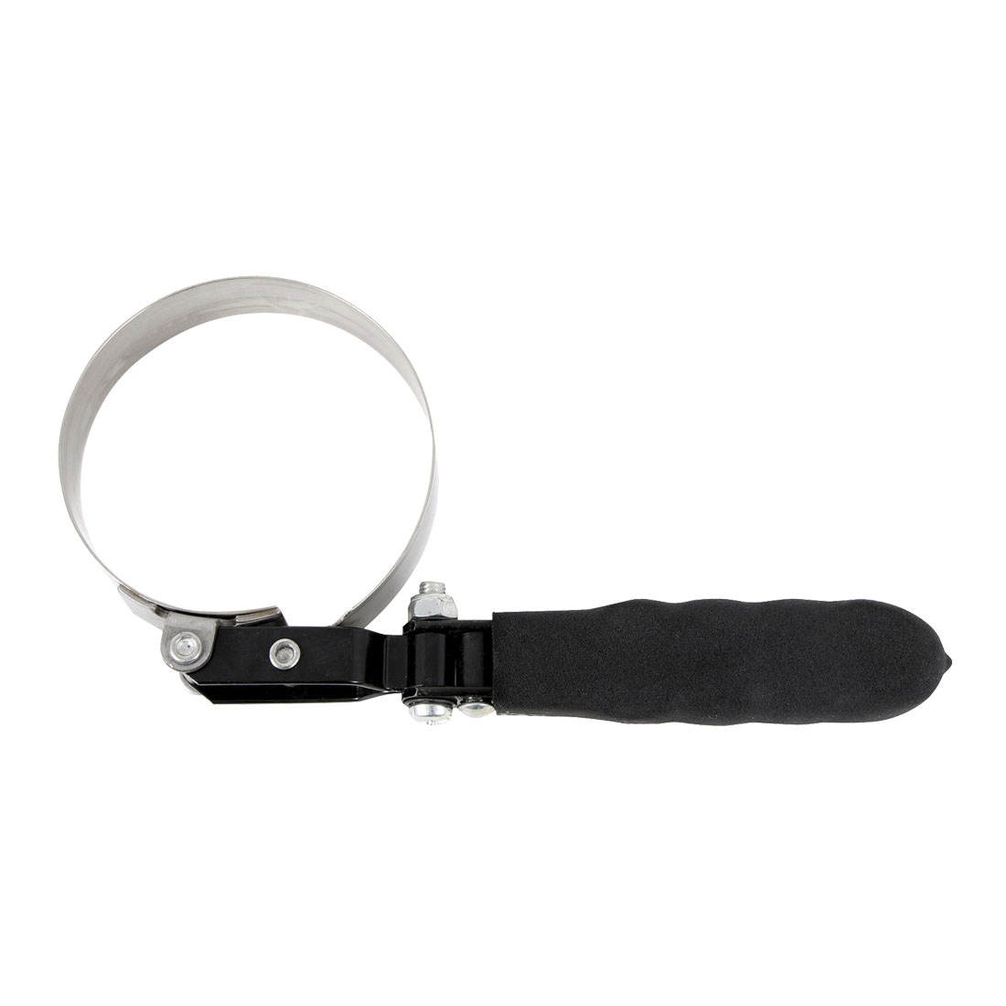 JET H1062 Band Type Standard Swivel Handle Oil Filter Wrench, 3-3/8 to 3-3/4 in Capacity, Stainless Steel/Steel