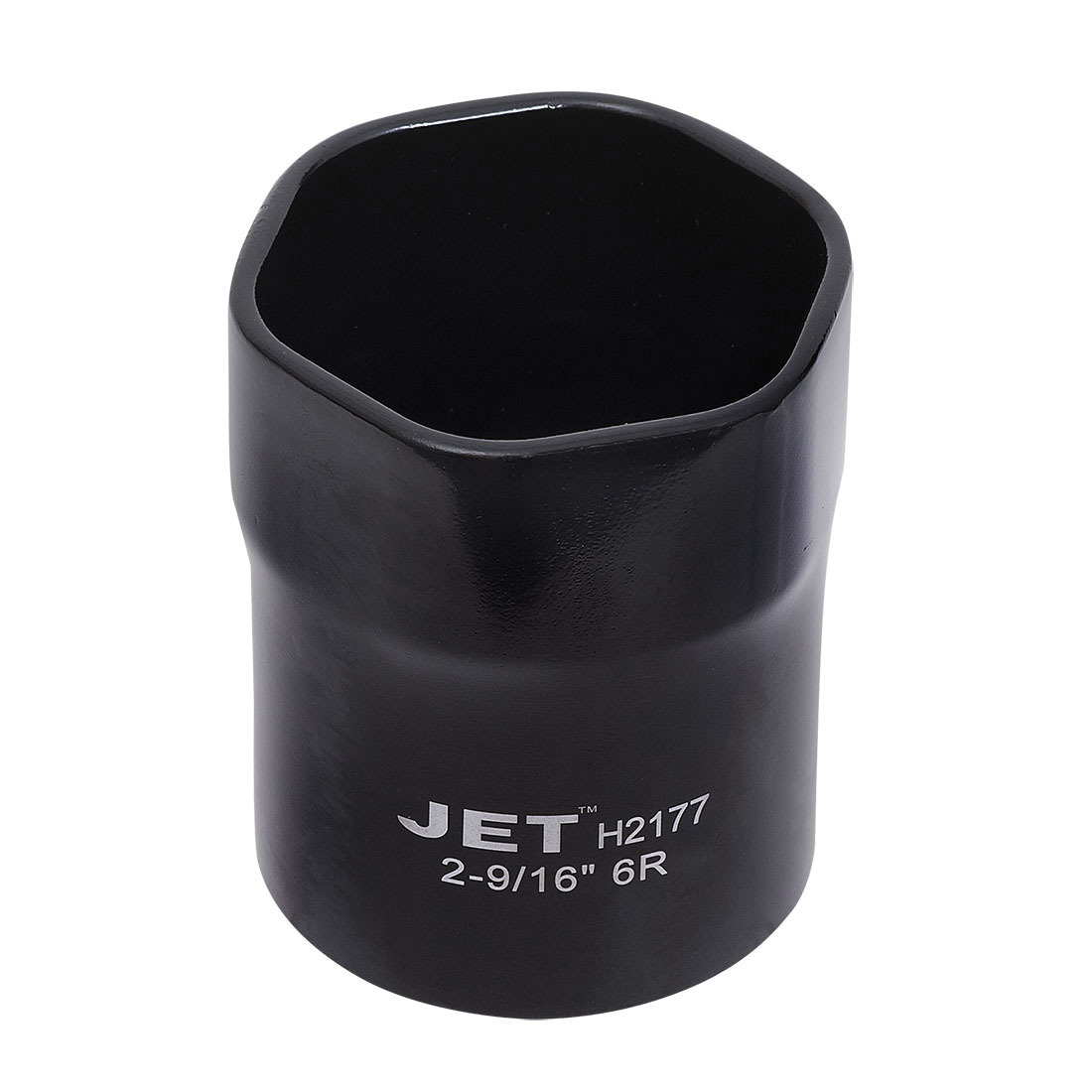 JET H2177 6-Point Truck Wheel Bearing Specially Rounded Locknut Socket, 2-9/16 in Size, 3/4 in Drive, For Use With Manual Ratchets/Flex and Breaker Bars/Torque Wrenches, Steel