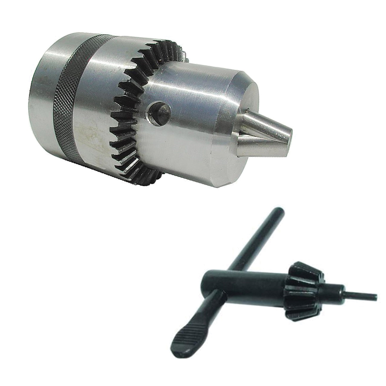 King Canada KDC-58M Drill Chuck With Key With Key, 5/8 in Capacity, #6 Jacobs Taper Mounting