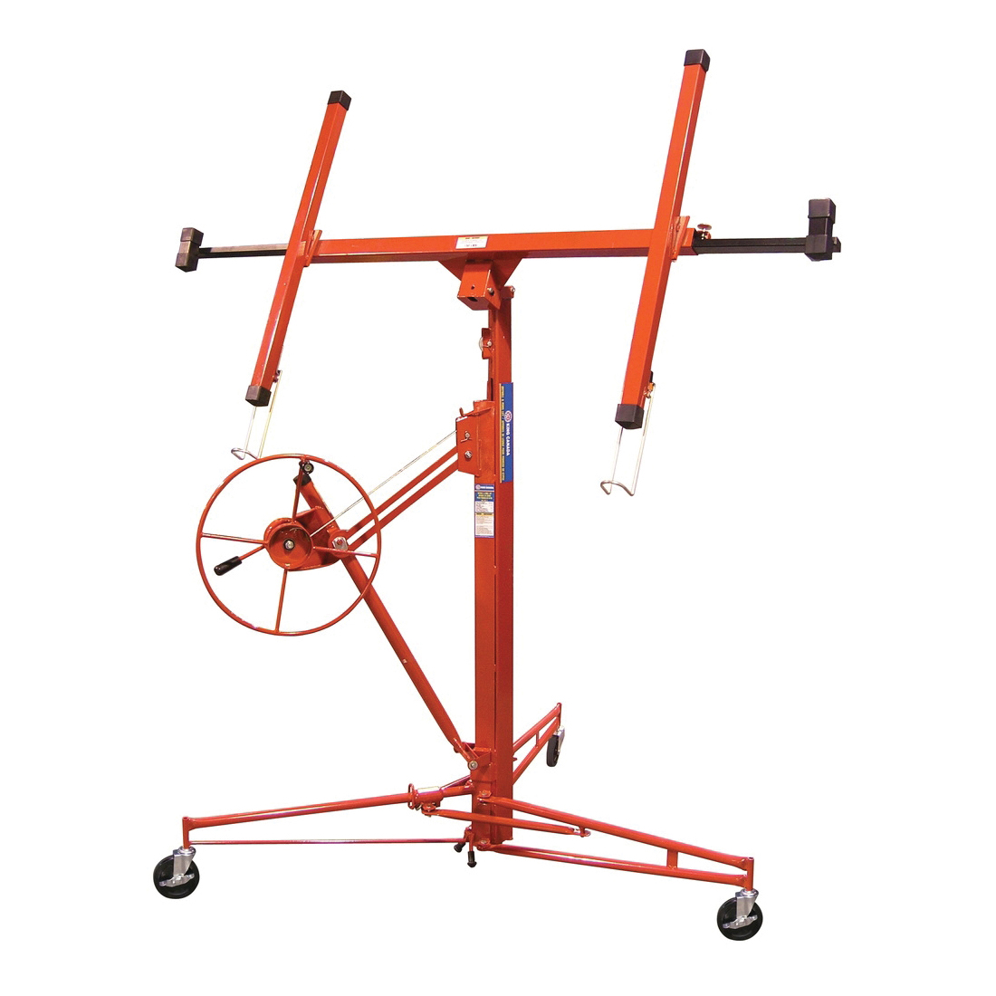 King Canada KDL-11 Drywall and Panel Lift, 150 lb Load, 34 in H Max Lifting, 56 in OAH