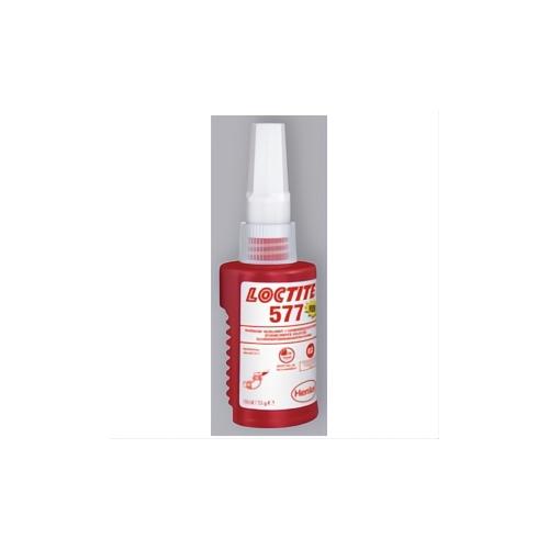 Loctite® 577™ 2068749 Fluorescence High Viscosity Instant Low Pressure Seal Thread Sealant, 50 mL Tube, Yellow