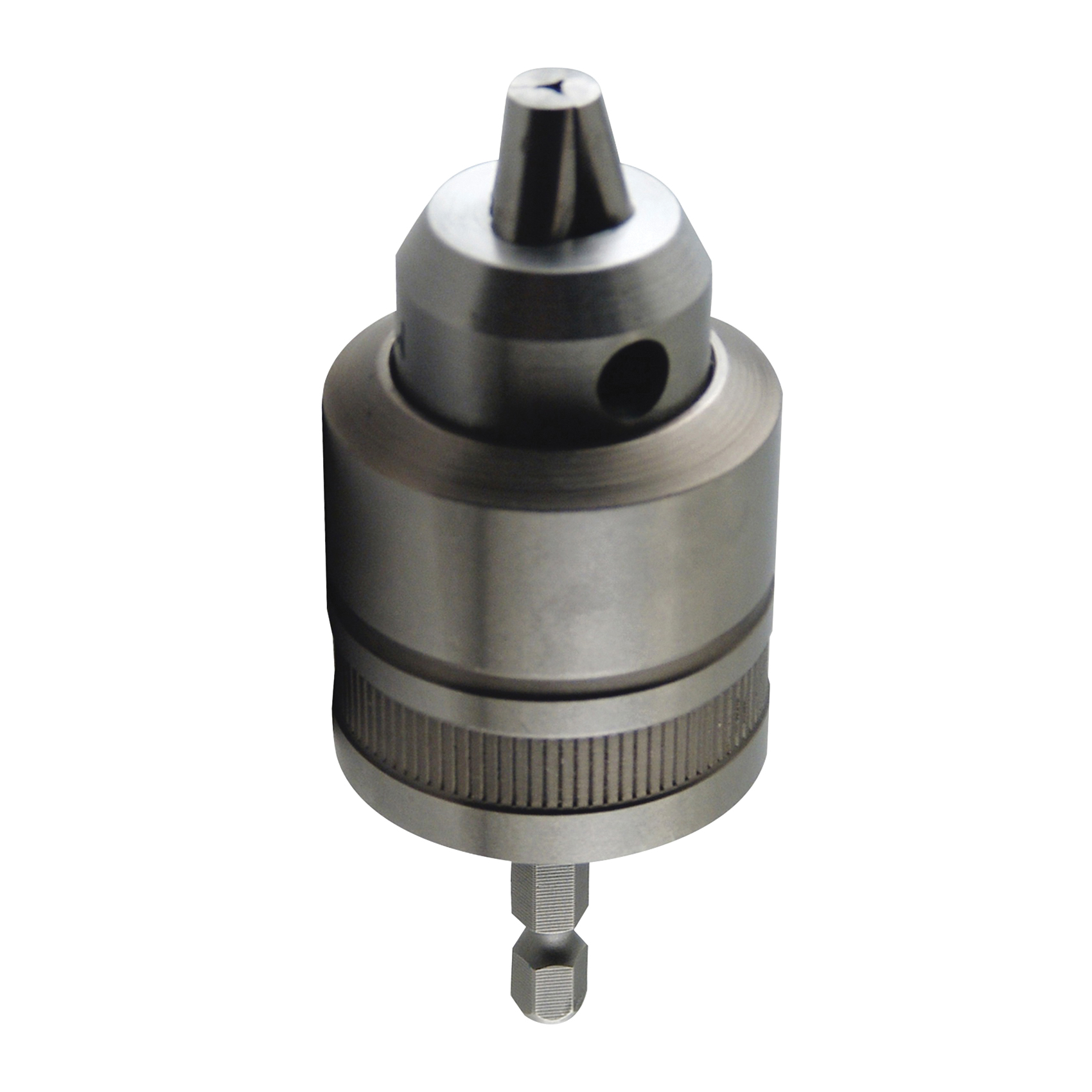 Makita® 763198-1 Keyless Drill Chuck, 1/16 to 3/8 in Capacity, 1/4 in Integral Hex Shank Mounting, Plain Bearing