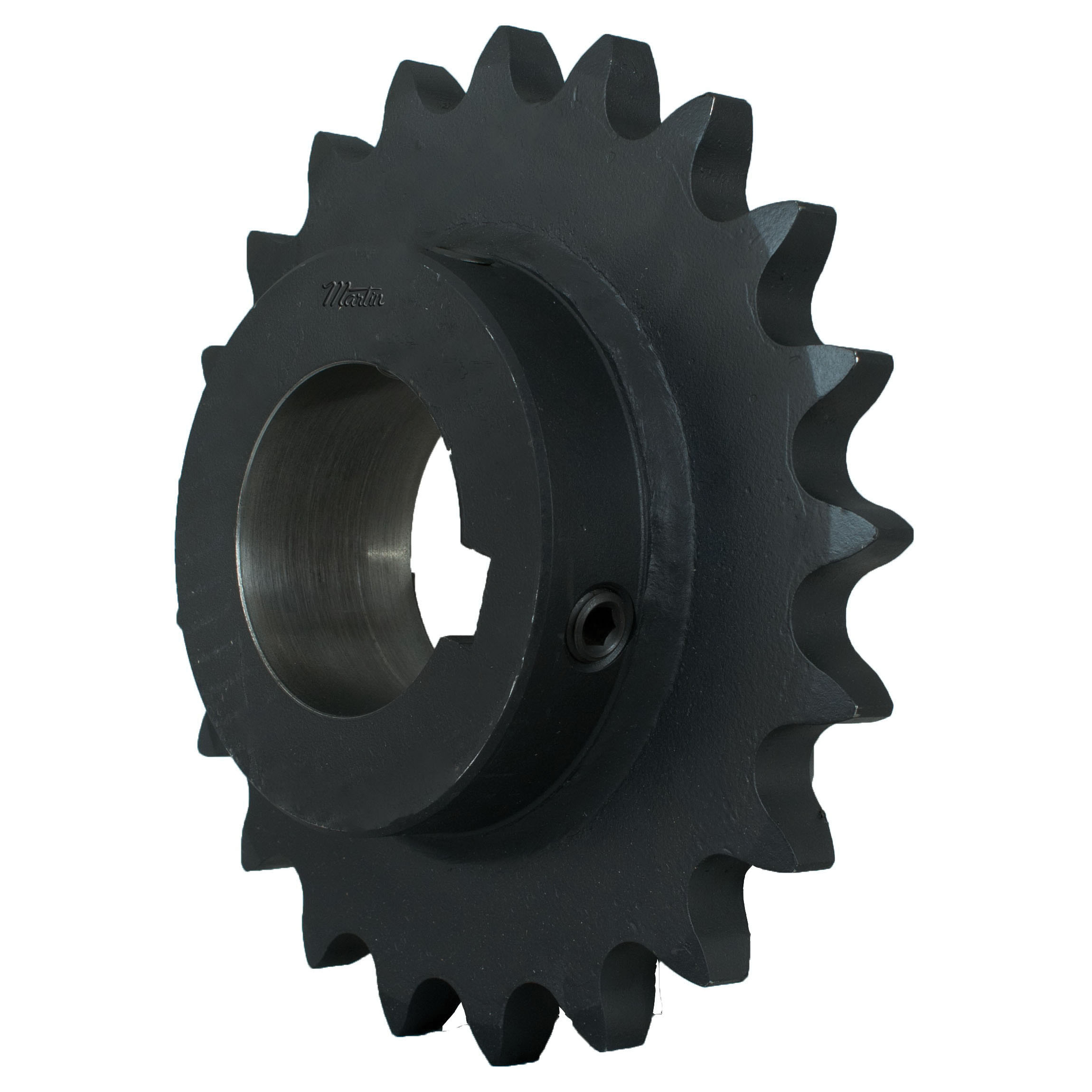 Martin 60BS50 1 1/4 Type B Bored-to-Size Single Strand Welded Roller Chain Sprocket, 1-1/4 in Dia Bore, 12.371 in OD, #60 Chain, 50 Teeth, 3/4 in Pitch, Steel
