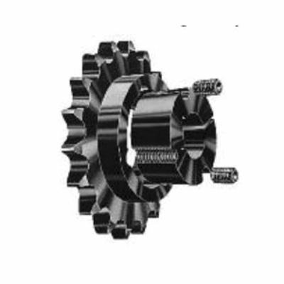 Martin Saber Tooth® 100BTB11H Taper Bushed Type B Single Pitch Roller Chain Sprocket With Hardened Teeth, 5.007 in OD, #100 Chain, 11 Teeth, 1-1/4 in Pitch, Steel