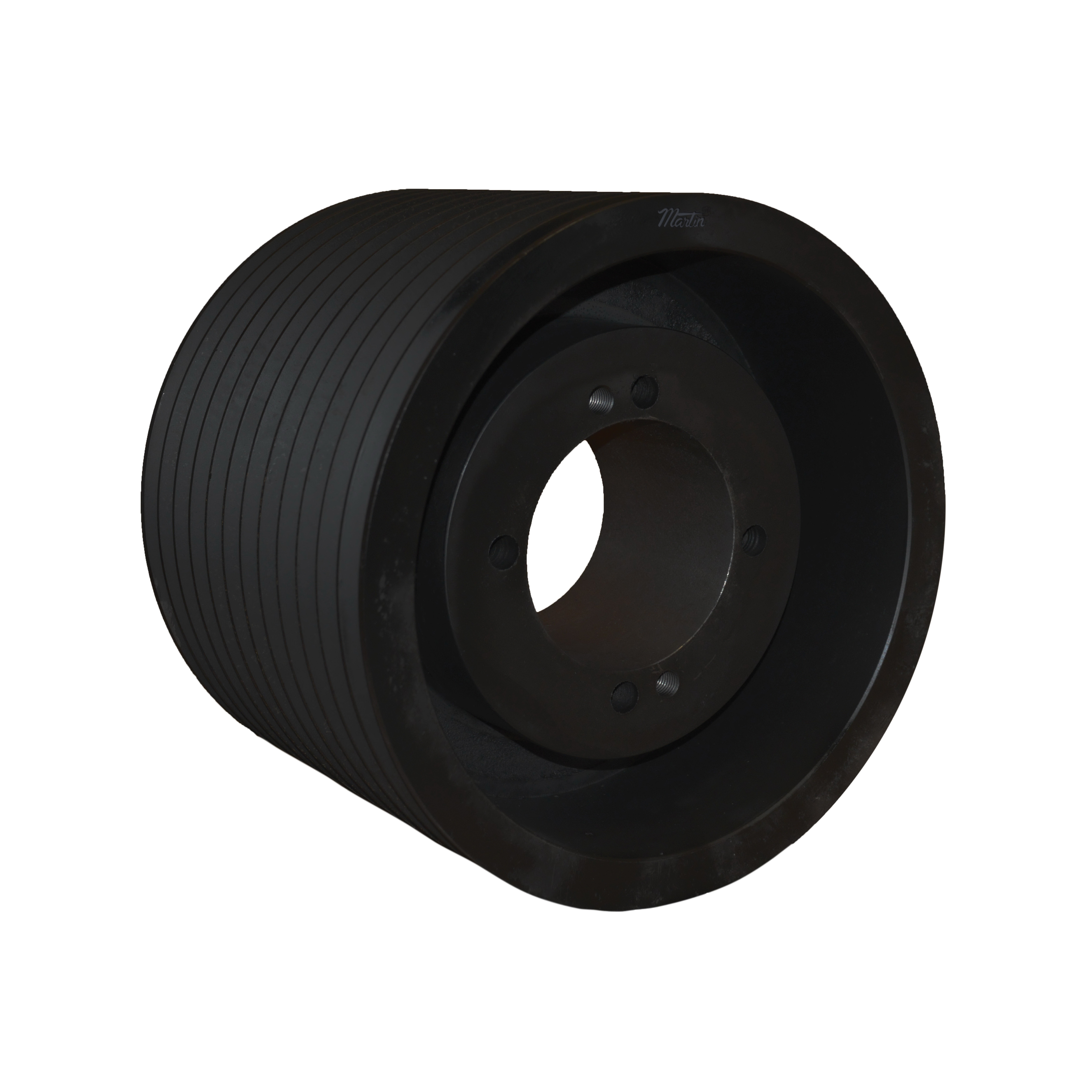 Martin 12 C 100 J Solid Type A-1 Conventional Stock Sheave, 1-1/2 to 3-3/4 in QD® Bushed Bore, 10.4 in OD, 12 Grooves, 10 in Dia Pitch, 12-3/8 in W Face