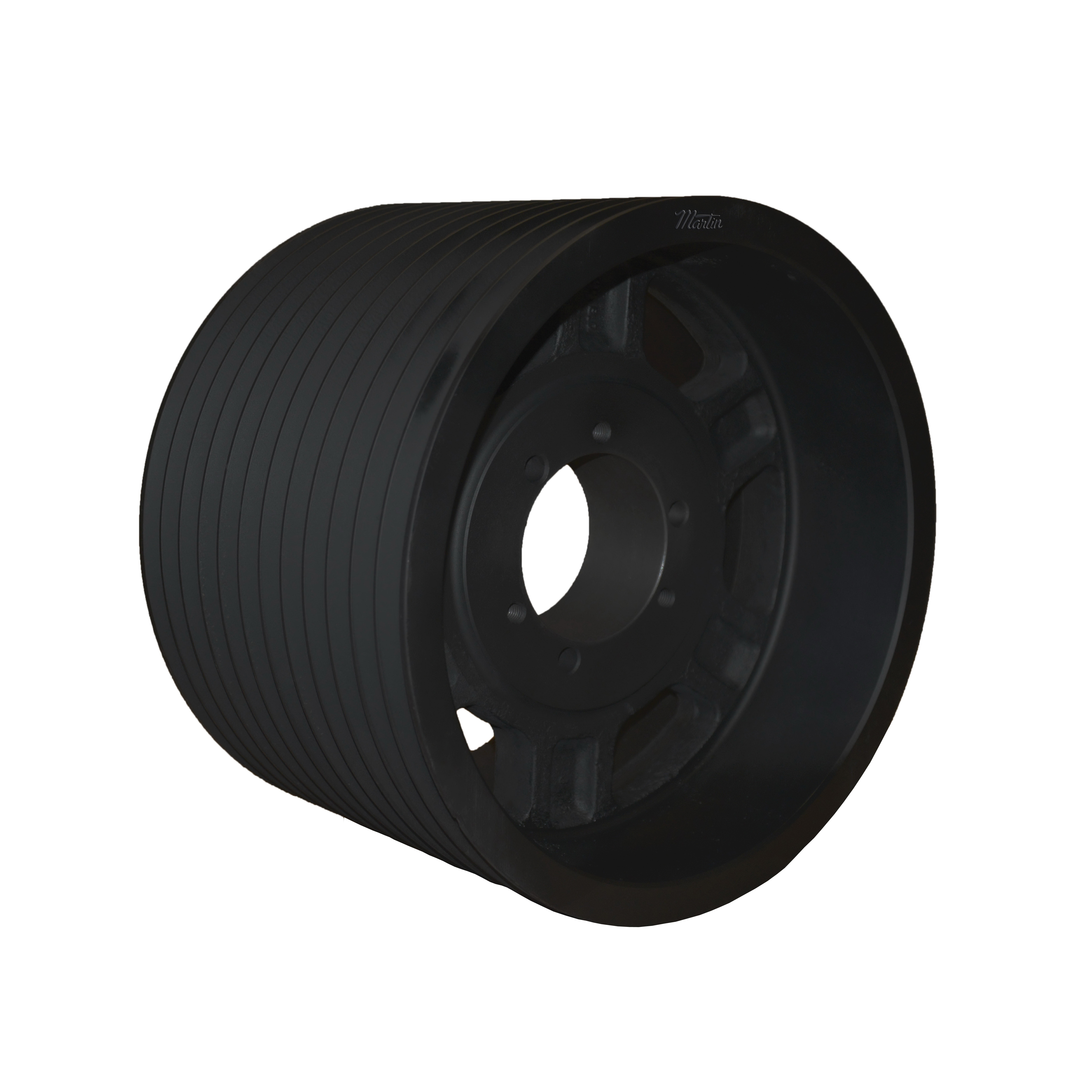 Martin 12 C 180 J Arm/Spoke Type A-3 Conventional Stock Sheave, 1-1/2 to 3-3/4 in QD® Bushed Bore, 18.4 in OD, 12 Grooves, 18 in Dia Pitch, 12-3/8 in W Face