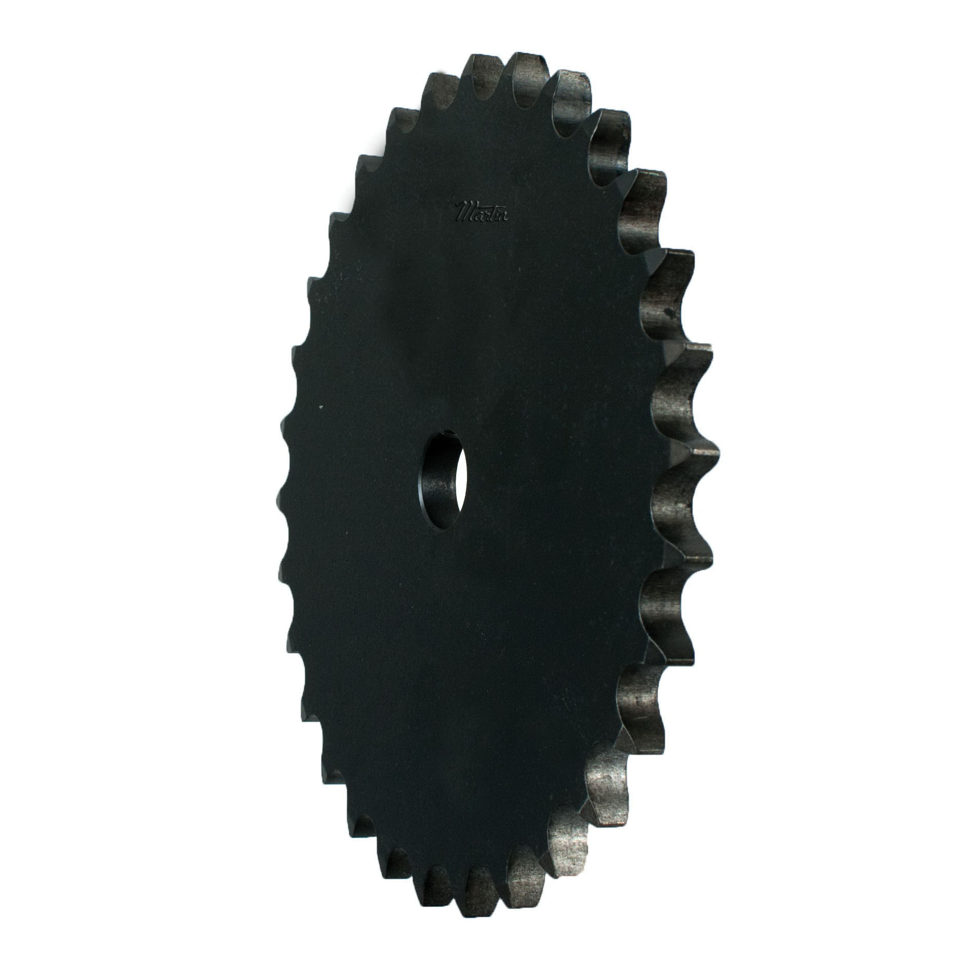 Martin 60A33 Type A Single Strand Solid Reboreable Roller Chain Sprocket, 0.9375 to 7.074 in Dia Bore, 8.304 in OD, #60 Chain, 33 Teeth, 3/4 in Pitch, Steel