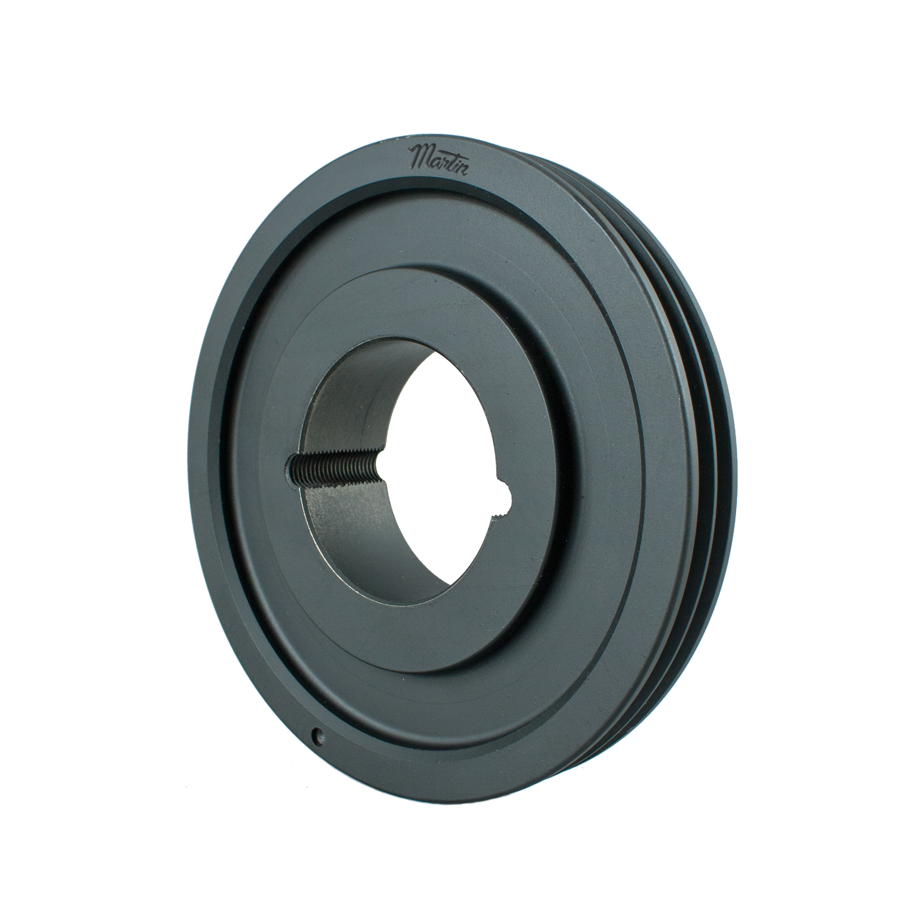 Martin Hi-Cap® 2 3V 1060 TB Type B-2 Web Wedge Stock Sheave, 1/2 to 2-1/2 in TB Bushed Bore, 10.6 in OD, 2 Grooves, 10.55 in Dia Pitch, 1-3/32 in W Face