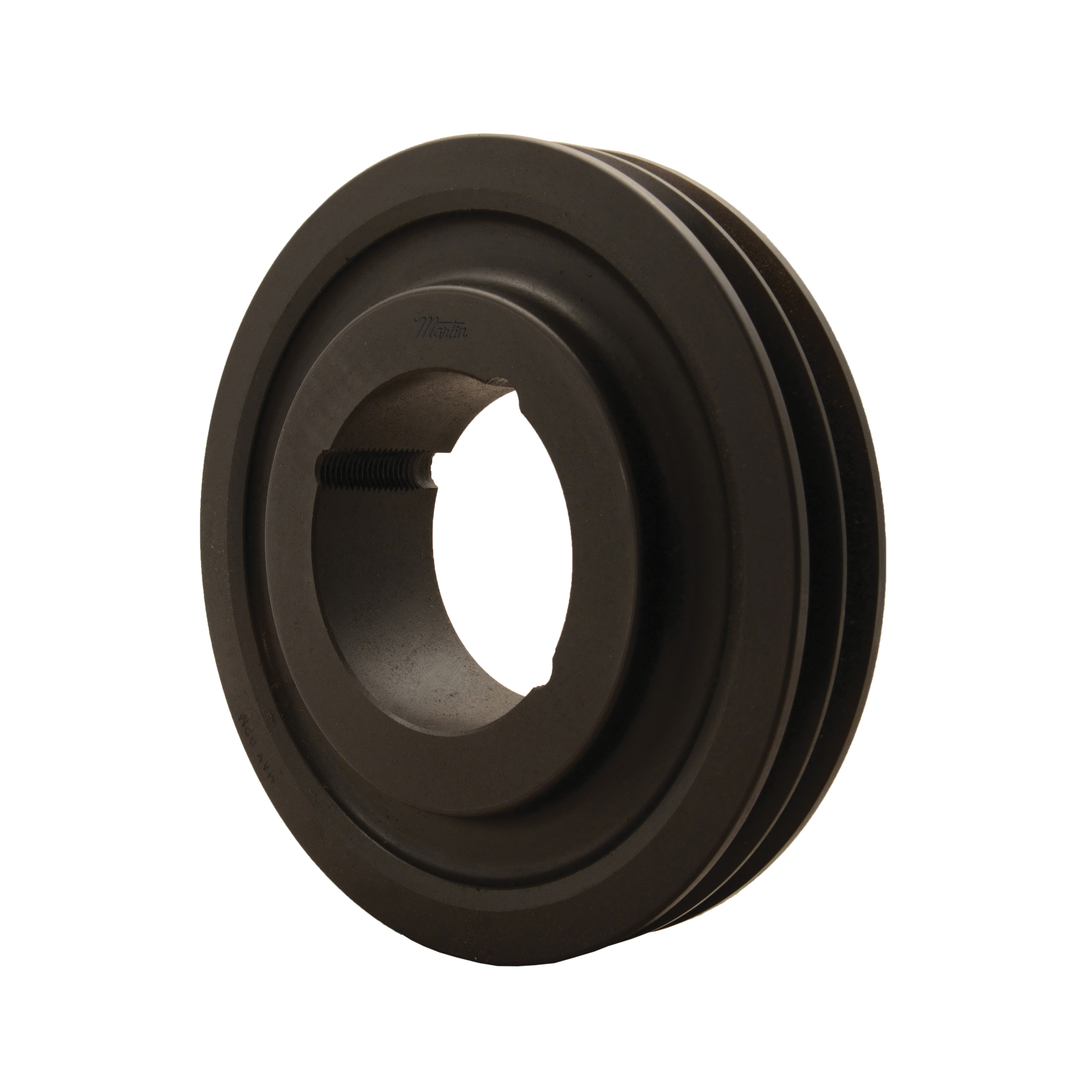 Martin Hi-Cap® 2 5V 1090 TB Type B-2 Web Wedge Stock Sheave, 15/16 to 3 in TB Bushed Bore, 10.9 in OD, 2 Grooves, 10.8 in Dia Pitch, 1-11/16 in W Face