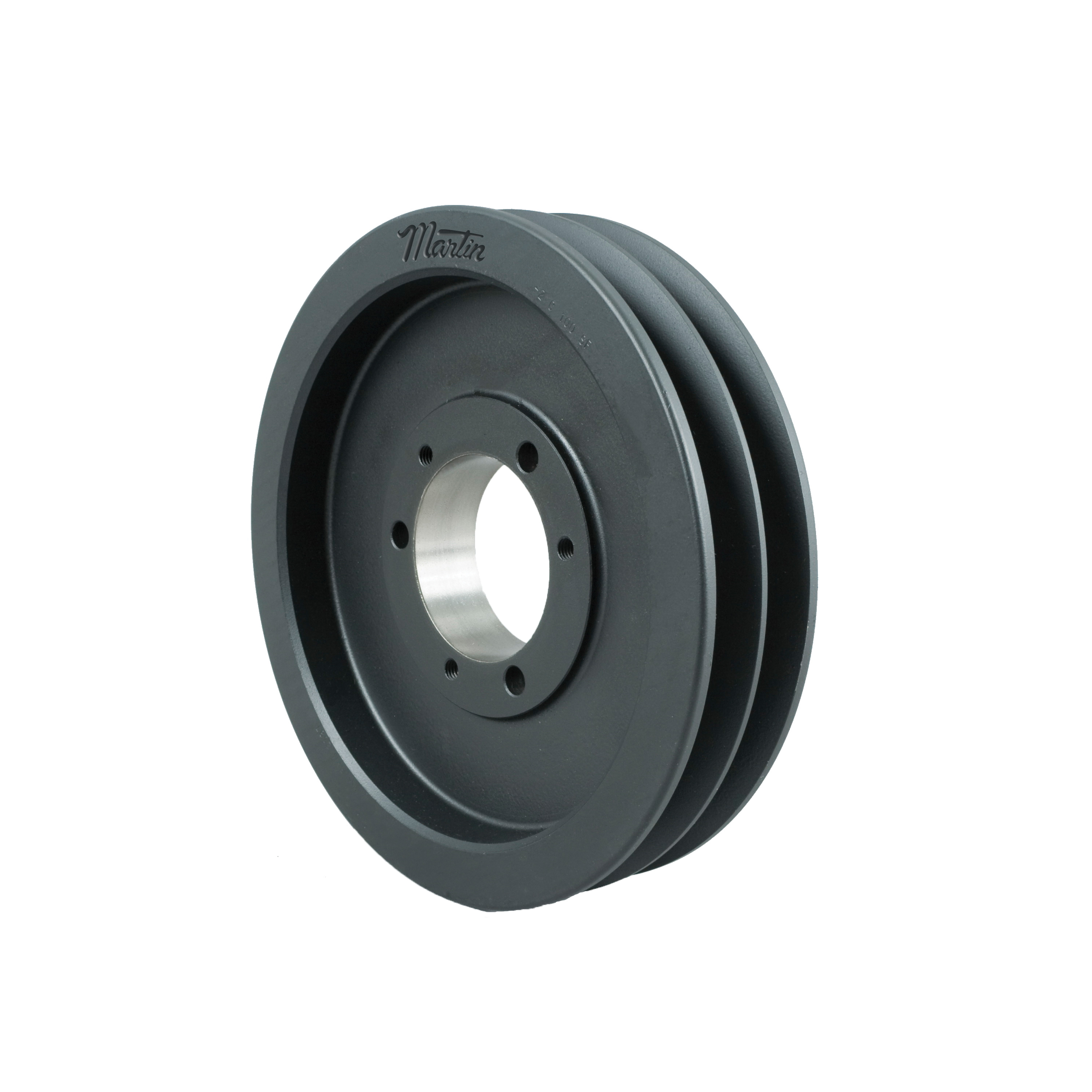 Martin 2 C 105 SF Type A-2 Web Conventional Stock Sheave, 1-1/16 to 2-5/16 in QD® Bushed Bore, 10.9 in OD, 2 Grooves, 10-1/2 in Dia Pitch, 2-3/8 in W Face