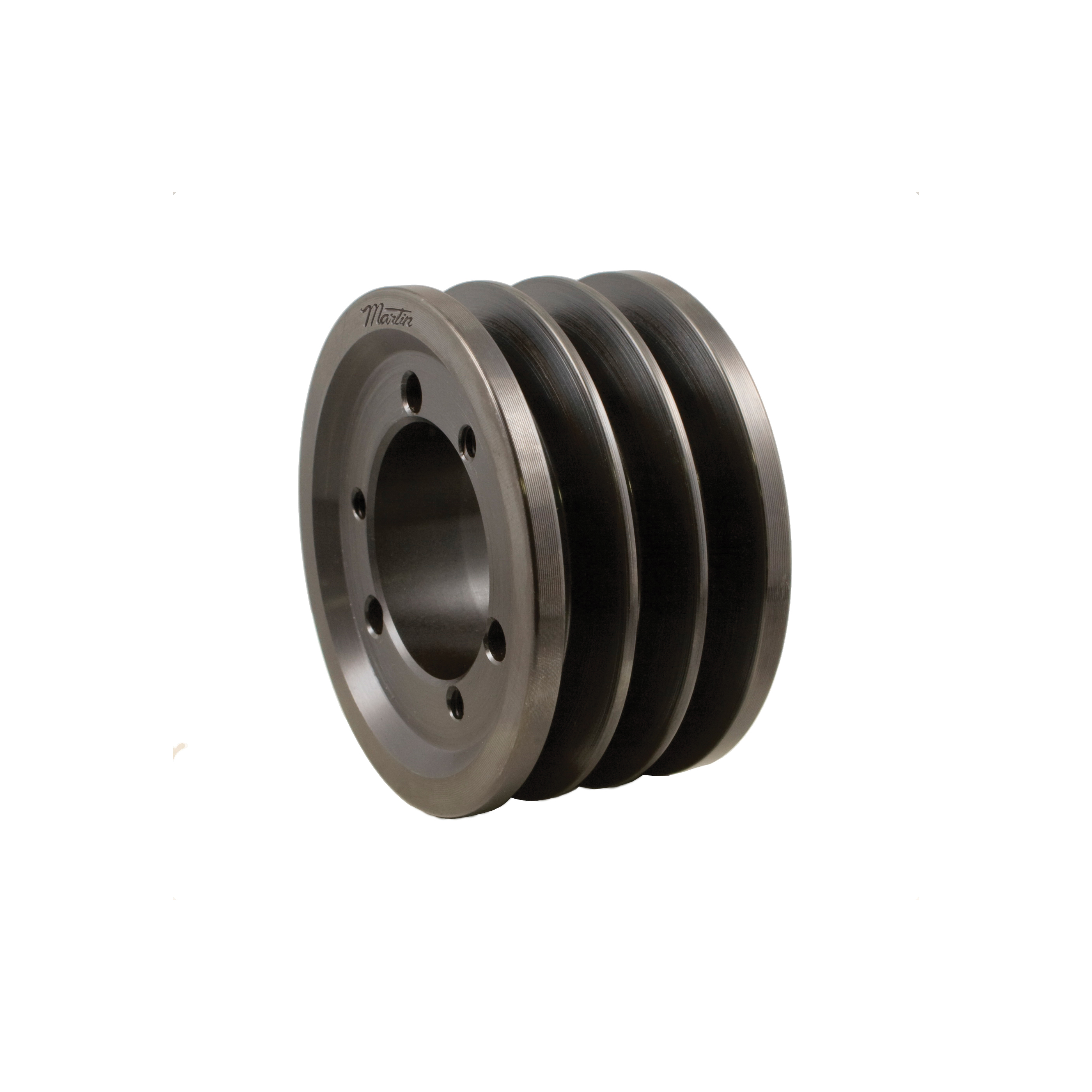 Martin Hi-Cap® 3 3V 250 JA Solid Type E-1 Wedge Stock Sheave, 1 in QD® Bushed Bore, 2-1/2 in OD, 3 Grooves, 2.45 in Dia Pitch, 1-1/2 in W Face