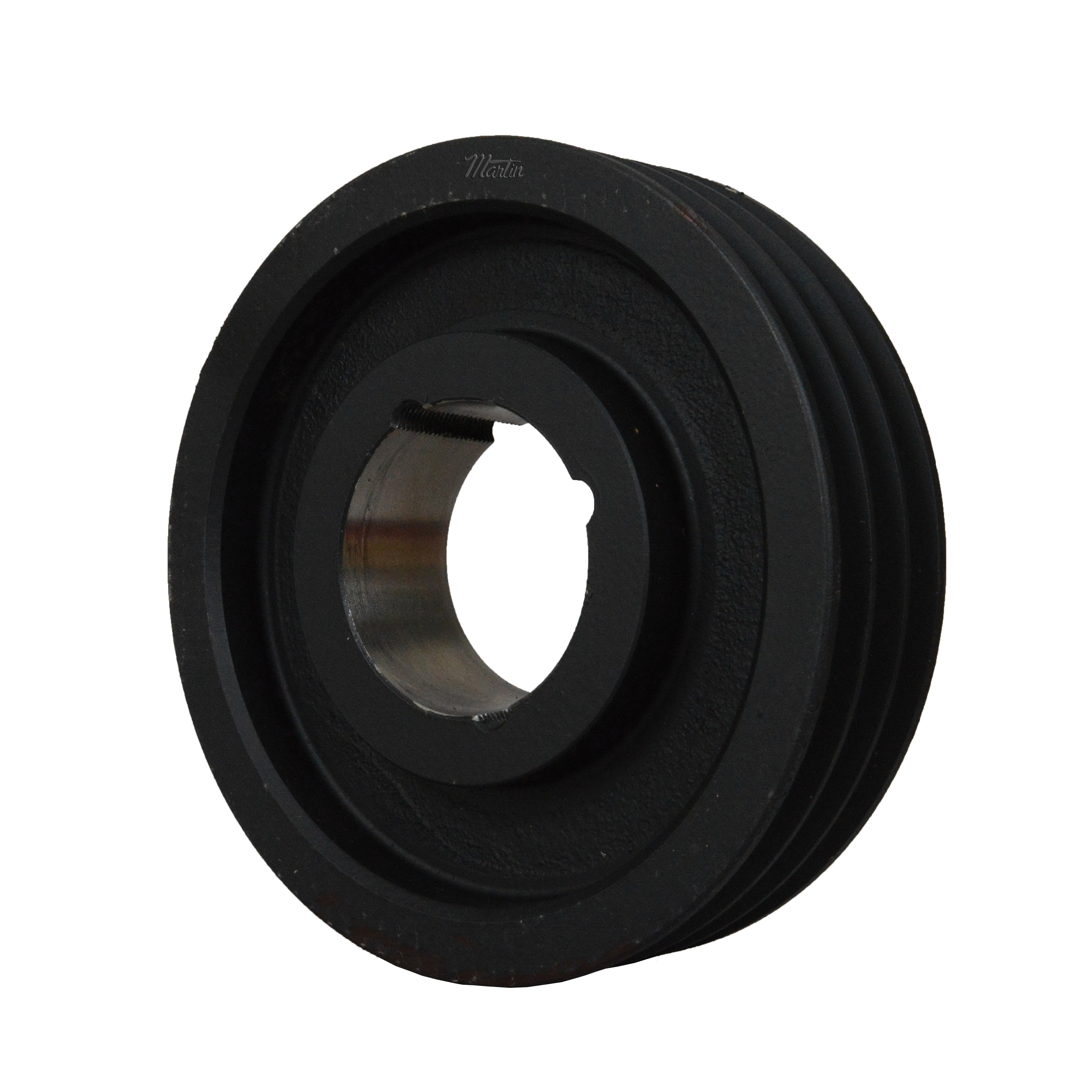 Martin Hi-Cap® 3 5V 710 TB Solid Type A-1 Wedge Stock Sheave, 1/2 to 2-1/2 in TB Bushed Bore, 7.1 in OD, 3 Grooves, 7 in Dia Pitch, 2-3/8 in W Face