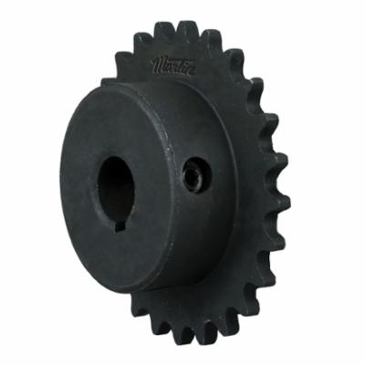 Martin Saber Tooth® 35BS20HT 1 Bored-to-Size Type BS Single Pitch Roller Chain Sprocket With Hardened Teeth and Keyway, 1 in Dia Bore, 2.593 in OD, #35 Chain, 20 Teeth, 3/8 in Pitch, Steel