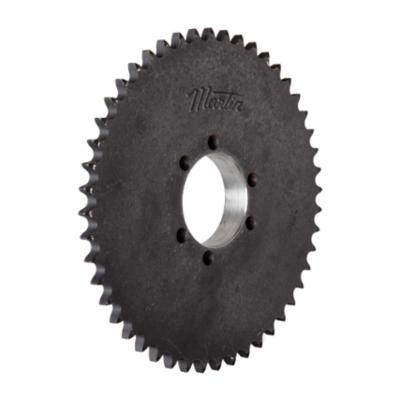 Martin 40SDS42 QD Bushed Type B Single Pitch Roller Chain Sprocket, 6.972 in OD, #40 Chain, 42 Teeth, 1/2 in Pitch, Steel