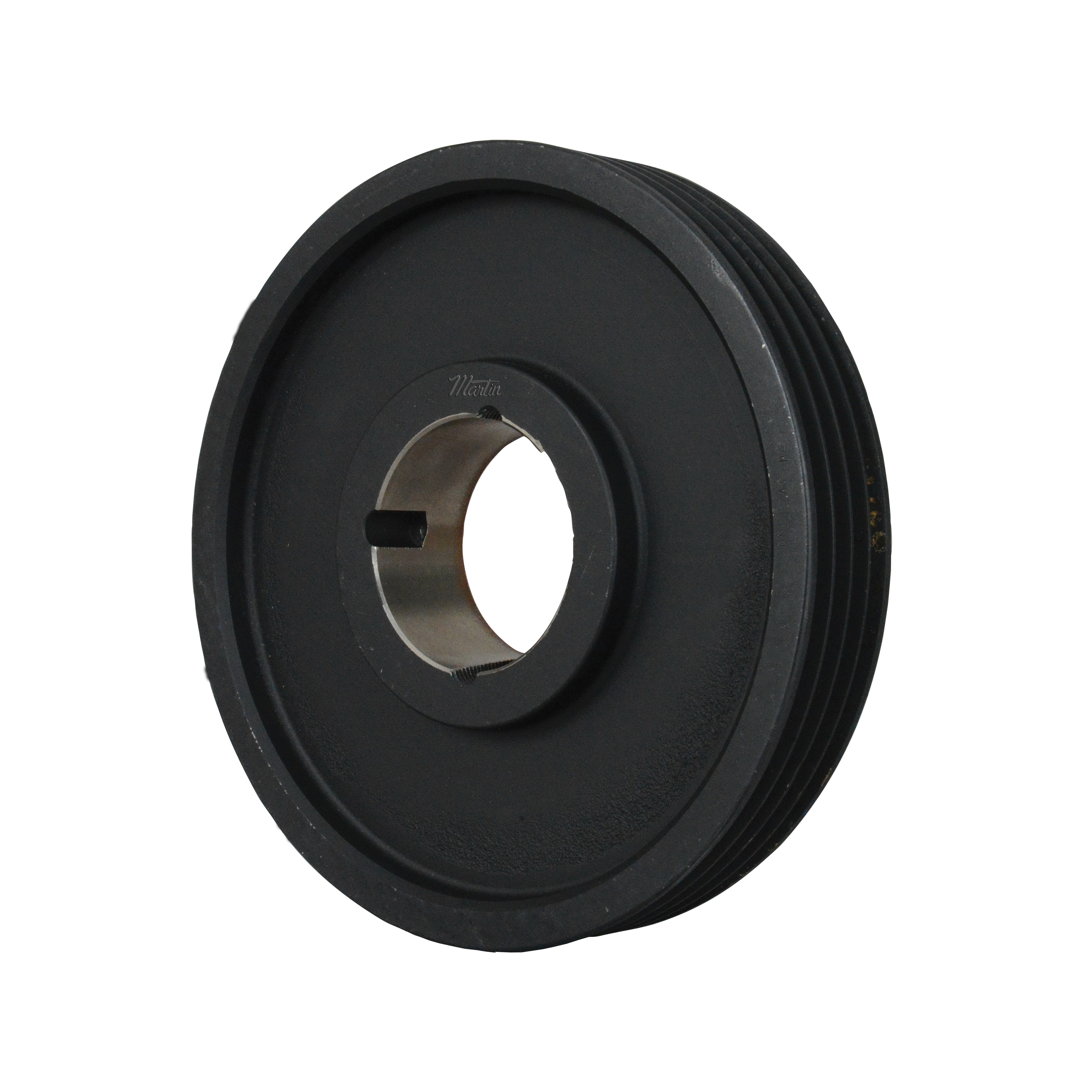 Martin Hi-Cap® 4 3V 1060 TB Type A-2 Web Wedge Stock Sheave, 1/2 to 2-1/2 in TB Bushed Bore, 10.6 in OD, 4 Grooves, 10.55 in Dia Pitch, 1-29/32 in W Face