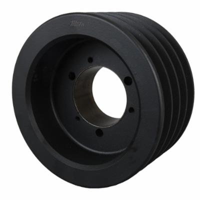 Martin Hi-Cap® 4 5V 490 SD Solid Type A-1 Wedge Stock Sheave, 1/2 to 2 in QD® Bushed Bore, 4.9 in OD, 4 Grooves, 4.8 in Dia Pitch, 3.063 in W Face