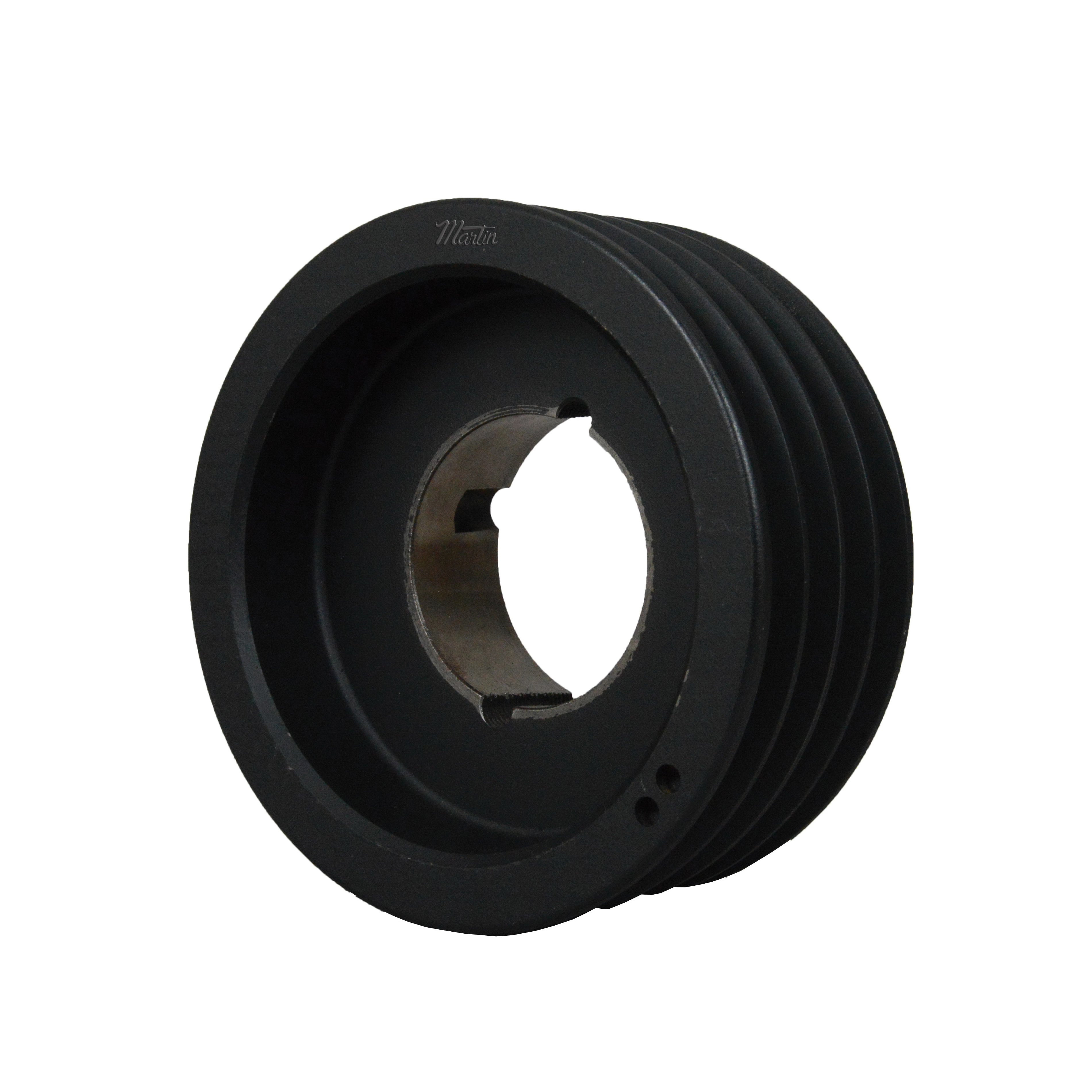 Martin Hi-Cap® 4 5V 750 TB Solid Type A-1 Wedge Stock Sheave, 1/2 to 2-1/2 in TB Bushed Bore, 7-1/2 in OD, 4 Grooves, 7.4 in Dia Pitch, 3-1/16 in W Face