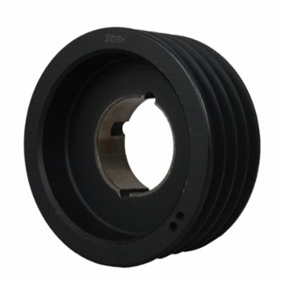 Martin Hi-Cap® 4 5V 710 TB Solid Type A-1 Wedge Stock Sheave, 1/2 to 2-1/2 in TB Bushed Bore, 7.1 in OD, 4 Grooves, 7 in Dia Pitch, 3.063 in W Face
