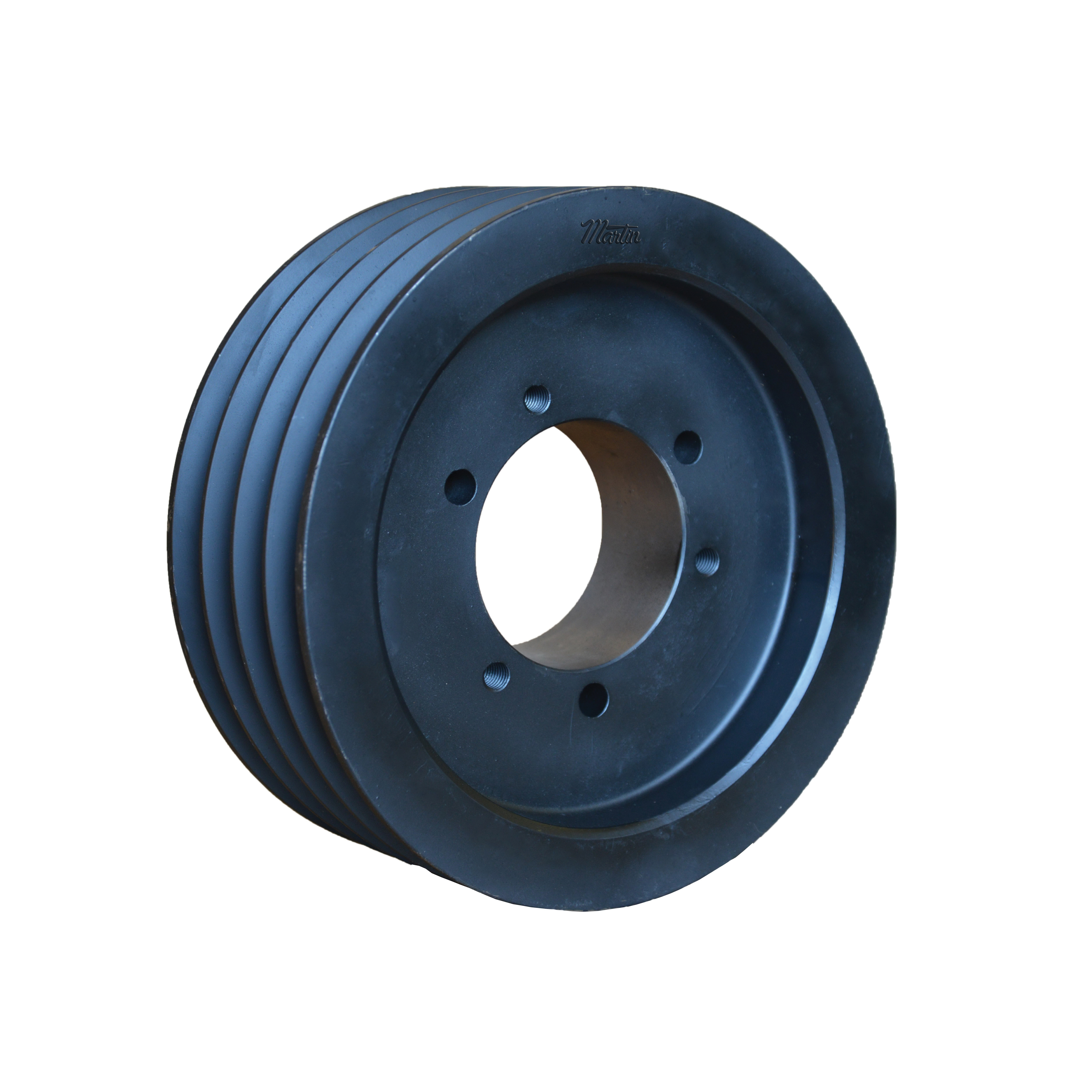 Martin 4 D 120 F Type A-2 Web Conventional Stock Sheave, 1 to 4 in QD® Bushed Bore, 12.6 in OD, 4 Grooves, 12 in Dia Pitch, 6-1/16 in W Face