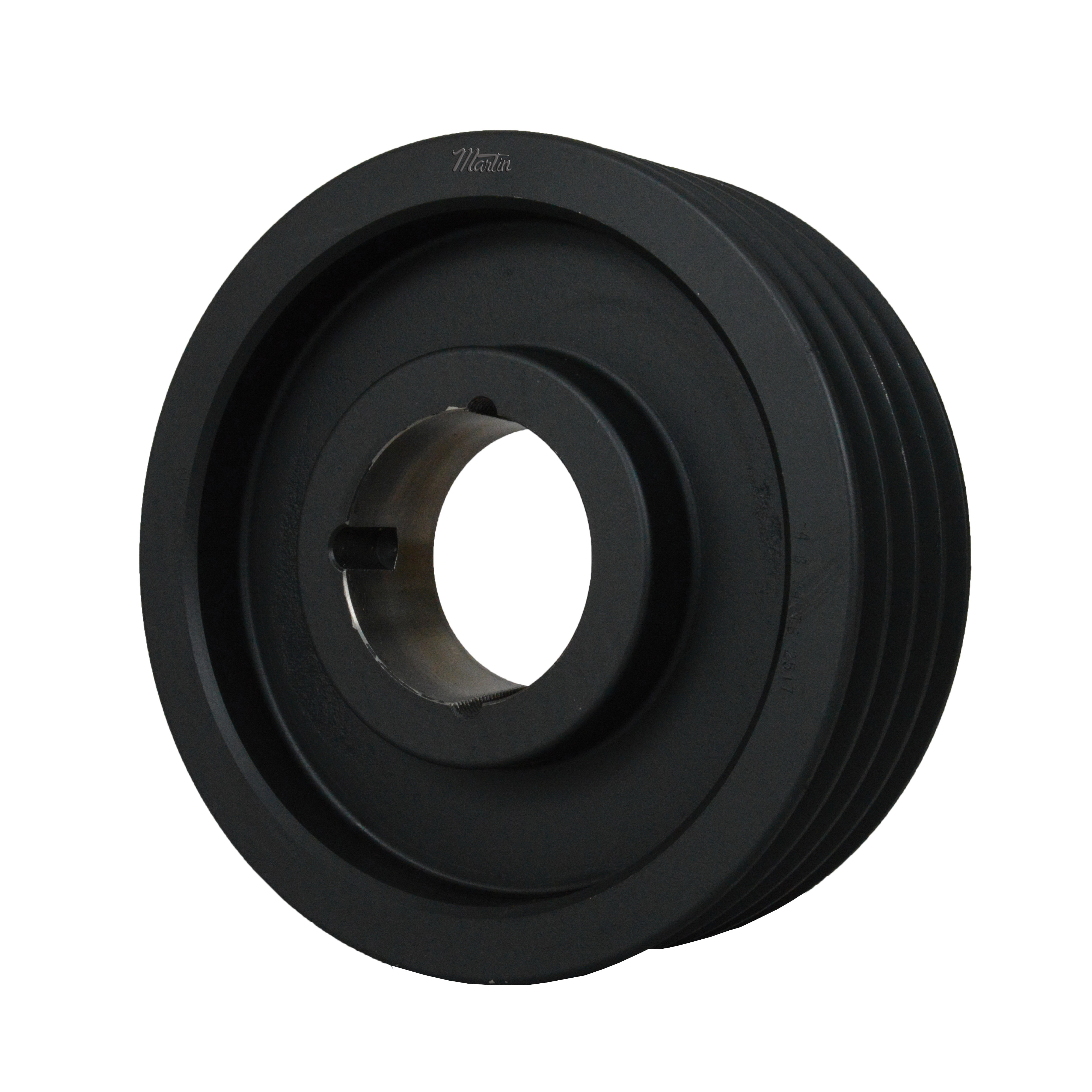 Martin 4 B 86 TB Type A-2 Web Conventional Stock Sheave, 1/2 to 2-1/2 in TB Bushed Bore, 8.95 in OD, 4 Grooves, 8.6 in Dia Pitch, 3-1/4 in W Face