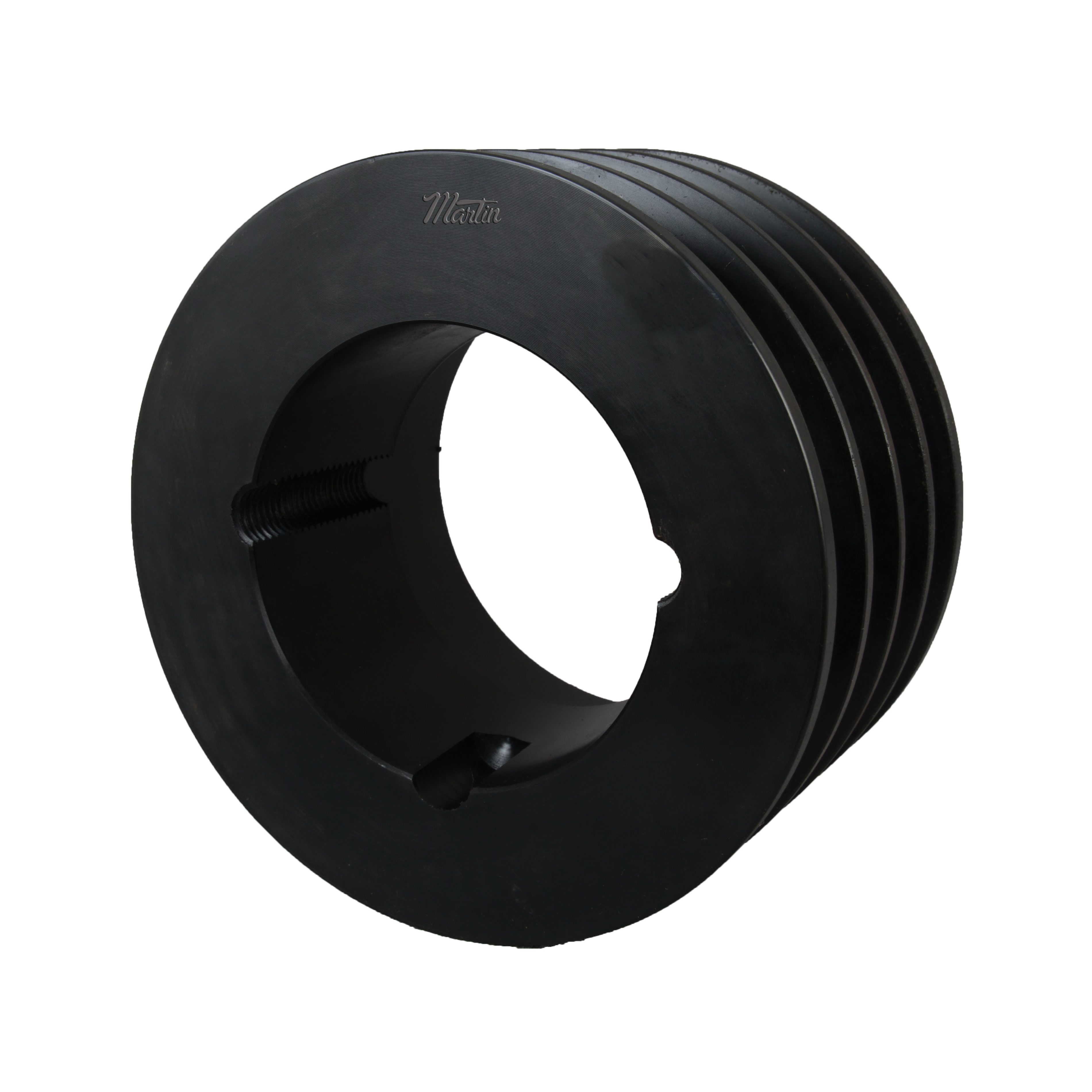 Martin 4 C 70 TB Solid Type A-1 Conventional Stock Sheave, 1/2 to 2-1/2 in TB Bushed Bore, 7.4 in OD, 4 Grooves, 7 in Dia Pitch, 4-3/8 in W Face