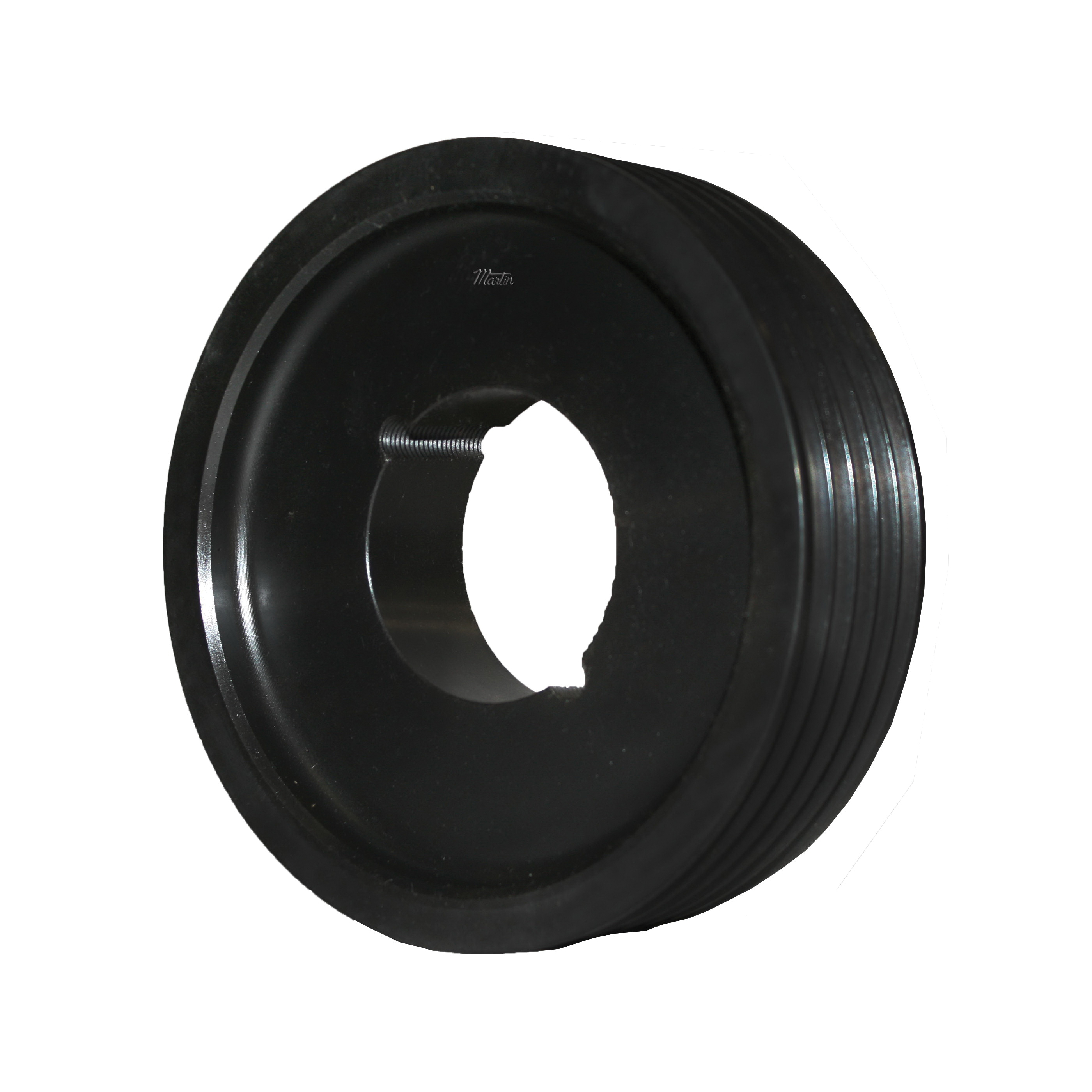 Martin Hi-Cap® 5 3V 800 TB Type B-2 Web Wedge Stock Sheave, 1/2 to 2-1/4 in TB Bushed Bore, 8 in OD, 5 Grooves, 7.95 in Dia Pitch, 2-5/16 in W Face