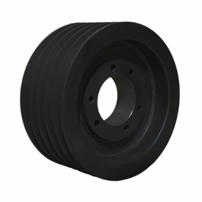 Martin Hi-Cap® 5 8V 1250 F Solid Type A-1 Wedge Stock Sheave, 1 to 4 in QD® Bushed Bore, 12-1/2 in OD, 5 Grooves, 12.3 in Dia Pitch, 6 in W Face