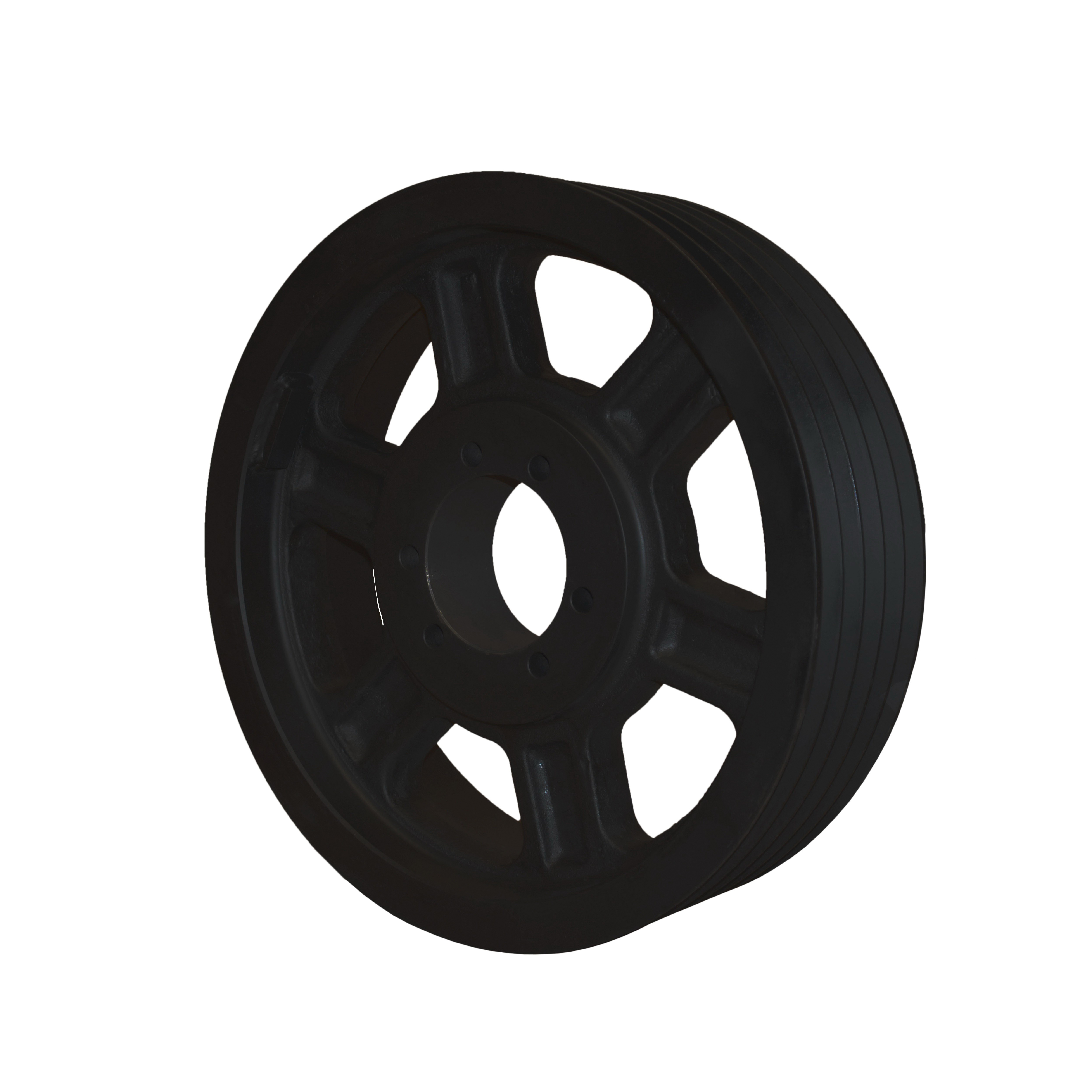 Martin 5 C 140 E Arm/Spoke Type A-3 Conventional Stock Sheave, 1 to 2-7/8 in QD® Bushed Bore, 14.4 in OD, 5 Grooves, 14 in Dia Pitch, 5-3/8 in W Face