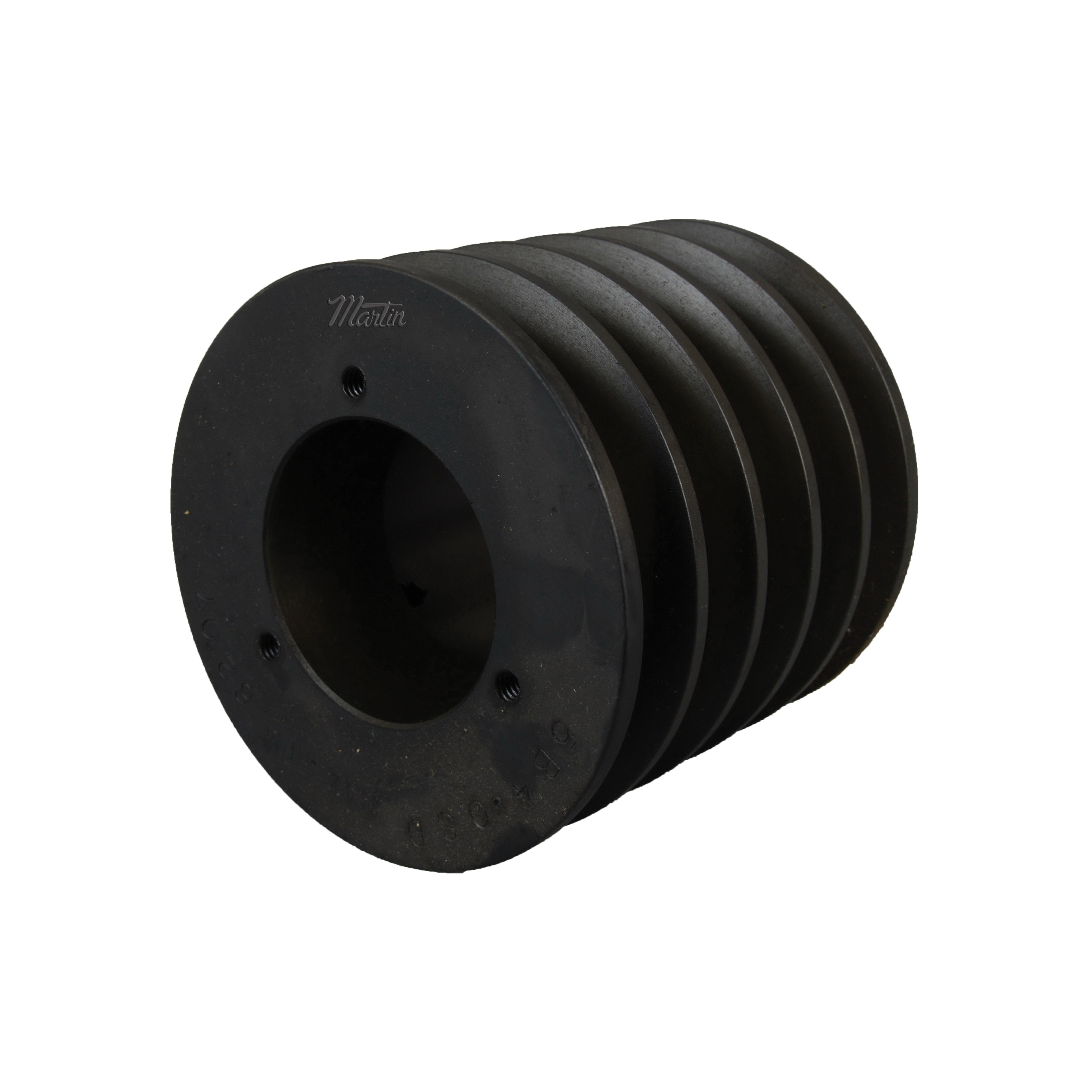 Martin 5 B 44 SD Solid Type E-1 Conventional Stock Sheave, 1 to 1-11/16 in QD® Bushed Bore, 4-3/4 in OD, 5 Grooves, 4.4 in Dia Pitch, 4 in W Face