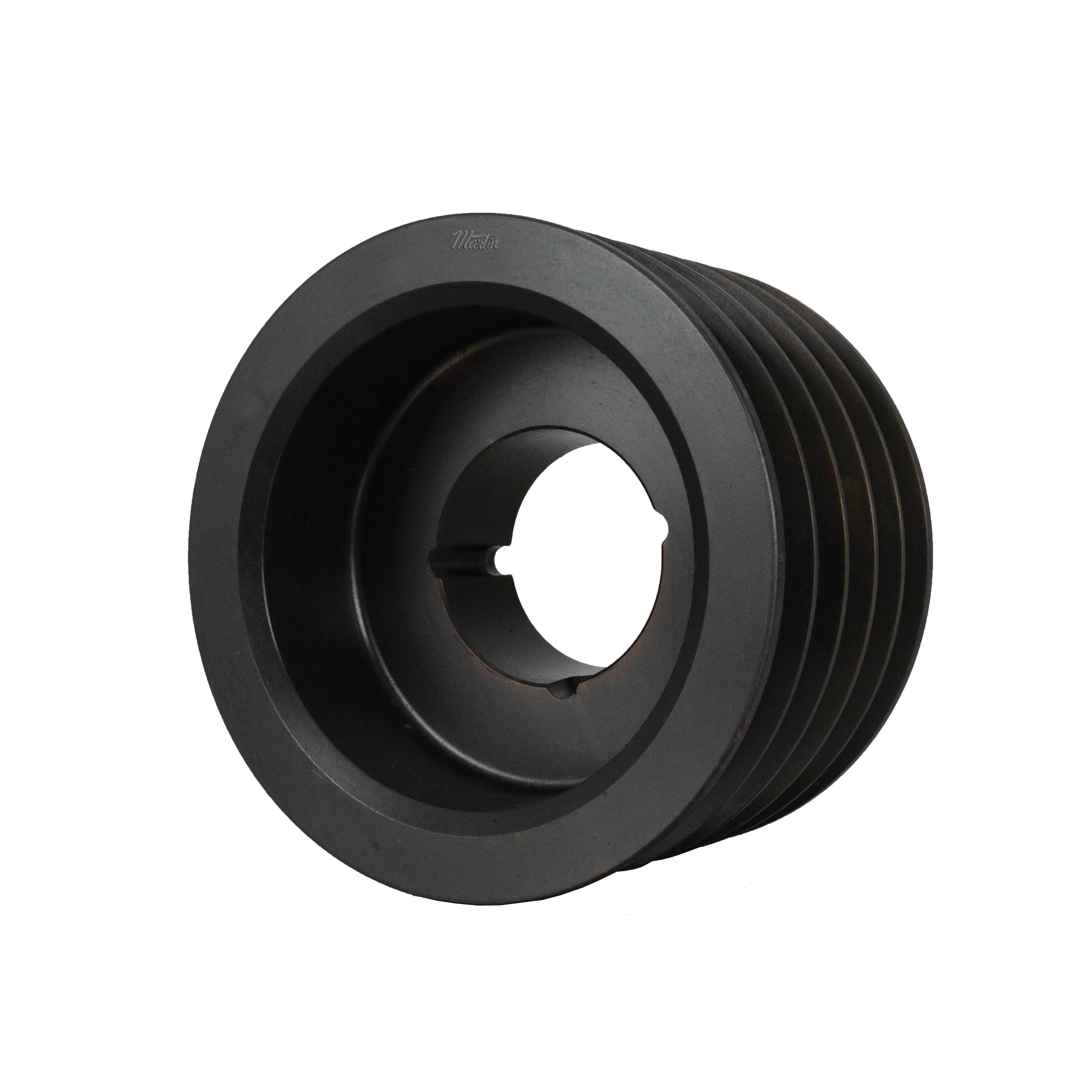 Martin 5 C 100 TB Type A-2 Web Conventional Stock Sheave, 1/2 to 2-1/4 in TB Bushed Bore, 10.4 in OD, 5 Grooves, 10 in Dia Pitch, 5-3/8 in W Face