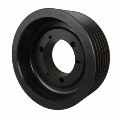 Martin Hi-Cap® 6 3V 1060 SF Type A-2 Web Wedge Stock Sheave, 0.5 to 2.938 in QD® Bushed Bore, 10.6 in OD, 6 Grooves, 10.55 in Dia Pitch, 2.719 in W Face