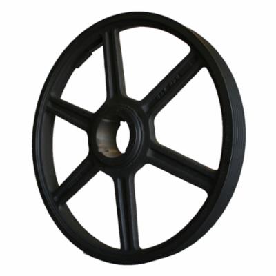 Martin Hi-Cap® 6 3V 1900 E Arm/Spoke Type B-3 Wedge Stock Sheave, 0.5 to 2.938 in QD® Bushed Bore, 19 in OD, 6 Grooves, 18.95 in Dia Pitch, 2.719 in W Face