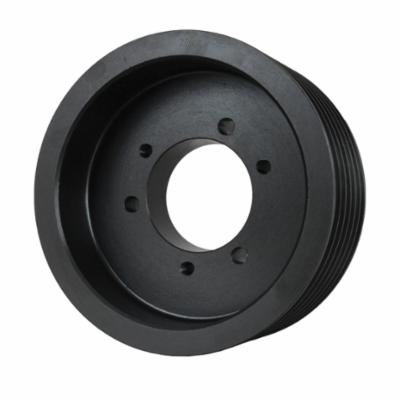 Martin Hi-Cap® 6 5V 1090 E Type A-1 Web Wedge Stock Sheave, 7/8 to 8-7/8 in QD® Bushed Bore, 10.9 in OD, 6 Grooves, 10.8 in Dia Pitch, 4.438 in W Face
