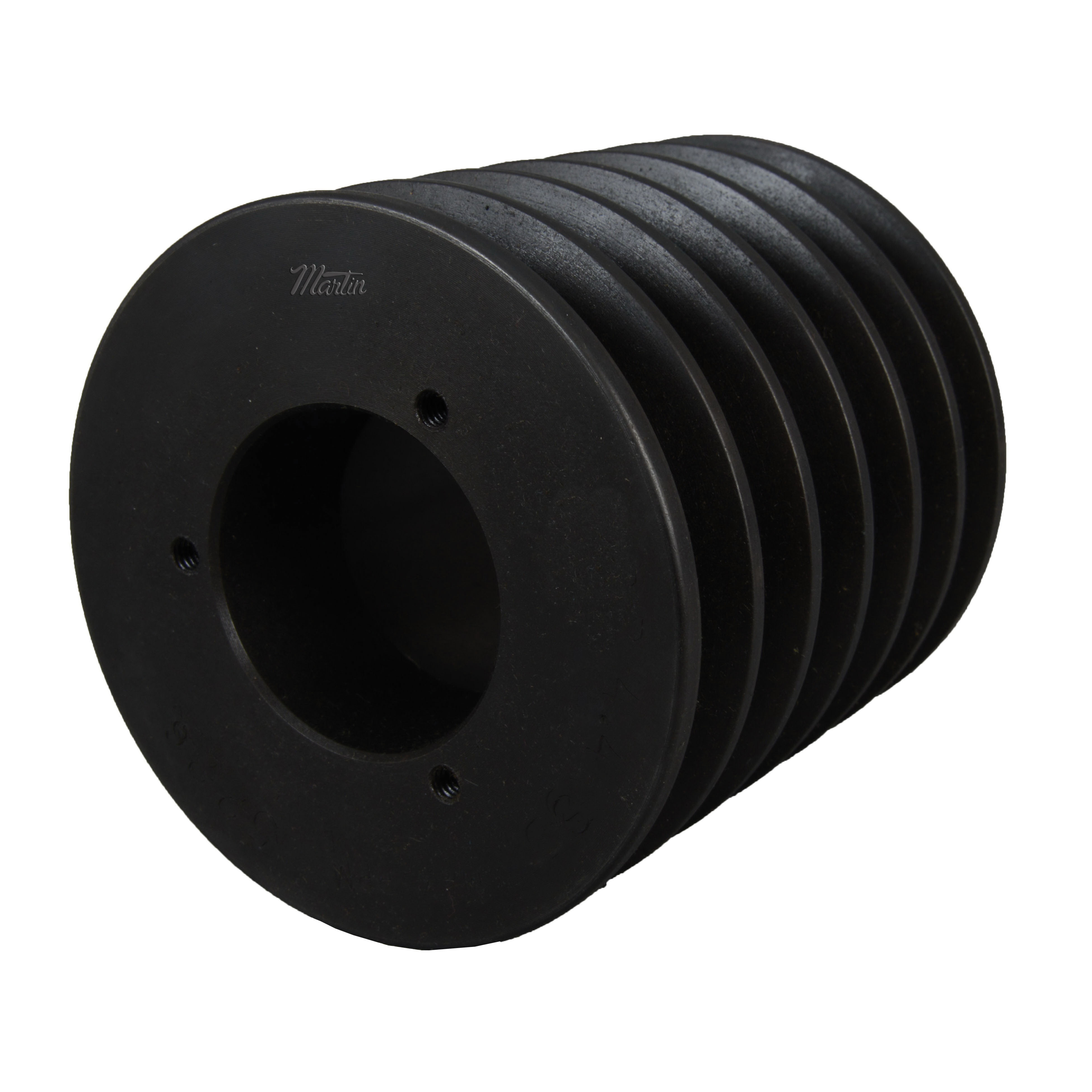 Martin 6 B 46 SD Type A Solid Conventional Sheave, 1/2 to 2 in Bushed Bore, 4.95 in OD, 6 Grooves, 4.6 in Dia Pitch, 4-3/4 in W Face