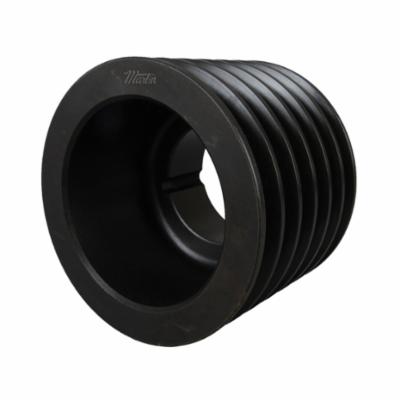 Martin 6 B 52 TB Solid Type A-1 Conventional Sheave, 1/2 to 1-5/8 in TB Bushed Bore, 5.55 in OD, 6 Grooves, 5.2 in Dia Pitch, 4-3/4 in W Face