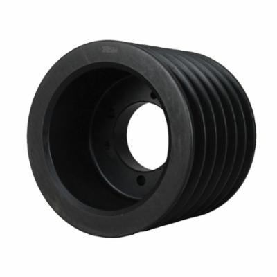 Martin 6 C 105 F Solid Type A-1 Conventional Sheave, 1 to 4 in QD® Bushed Bore, 10.9 in OD, 6 Grooves, 10-1/2 in Dia Pitch, 6-3/8 in W Face