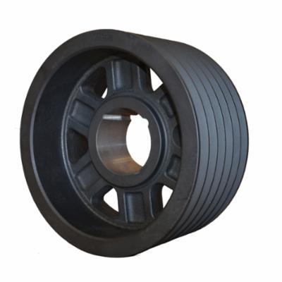 Martin 6 C 160 F Arm/Spoke Type A-3 Conventional Sheave, 1 to 4 in QD® Bushed Bore, 16.4 in OD, 6 Grooves, 16 in Dia Pitch, 6-3/8 in W Face