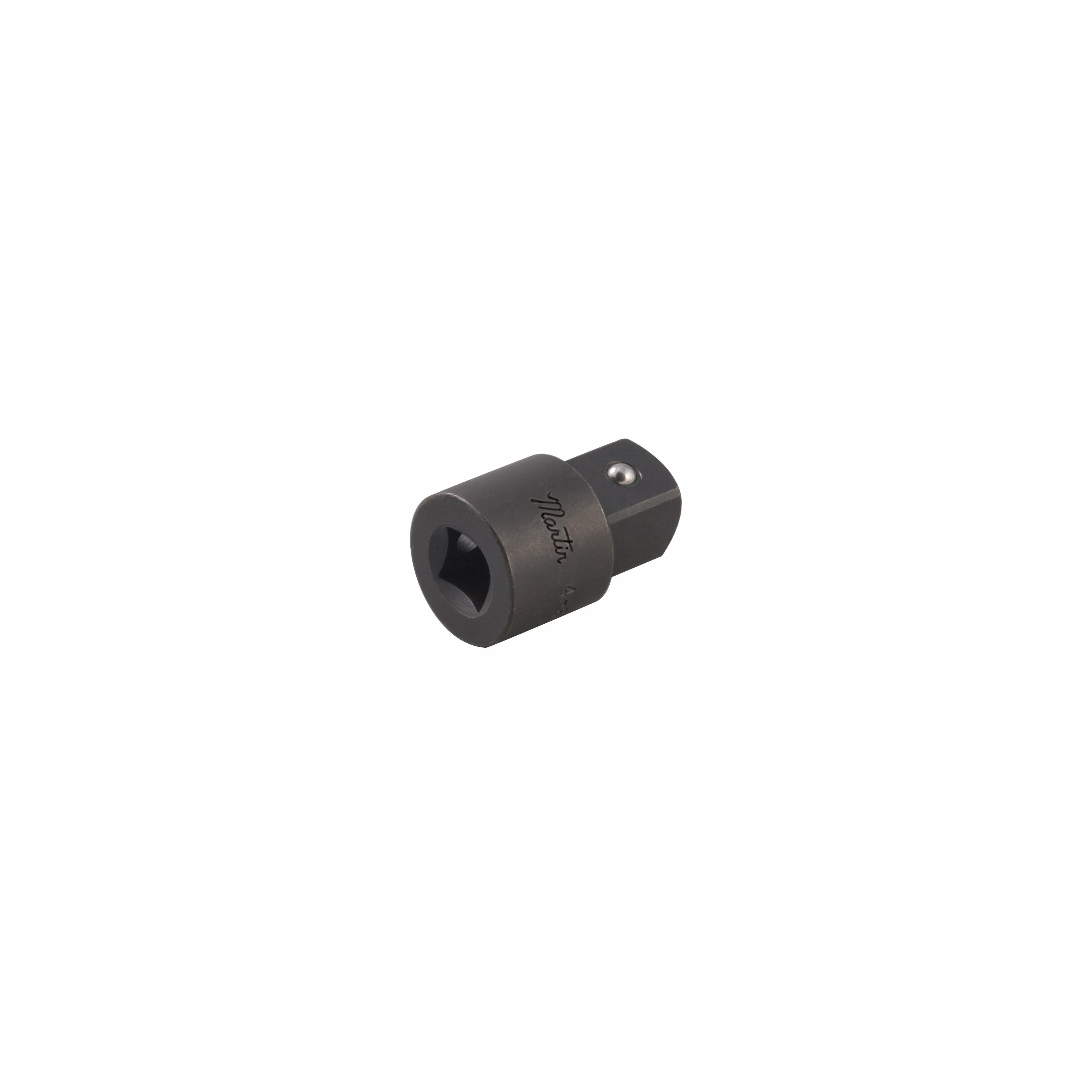 Martin 87A Impact Socket Adaptor, Black Oxide, 1 in Male Drive, 1-1/2 in Female Drive, Alloy Steel