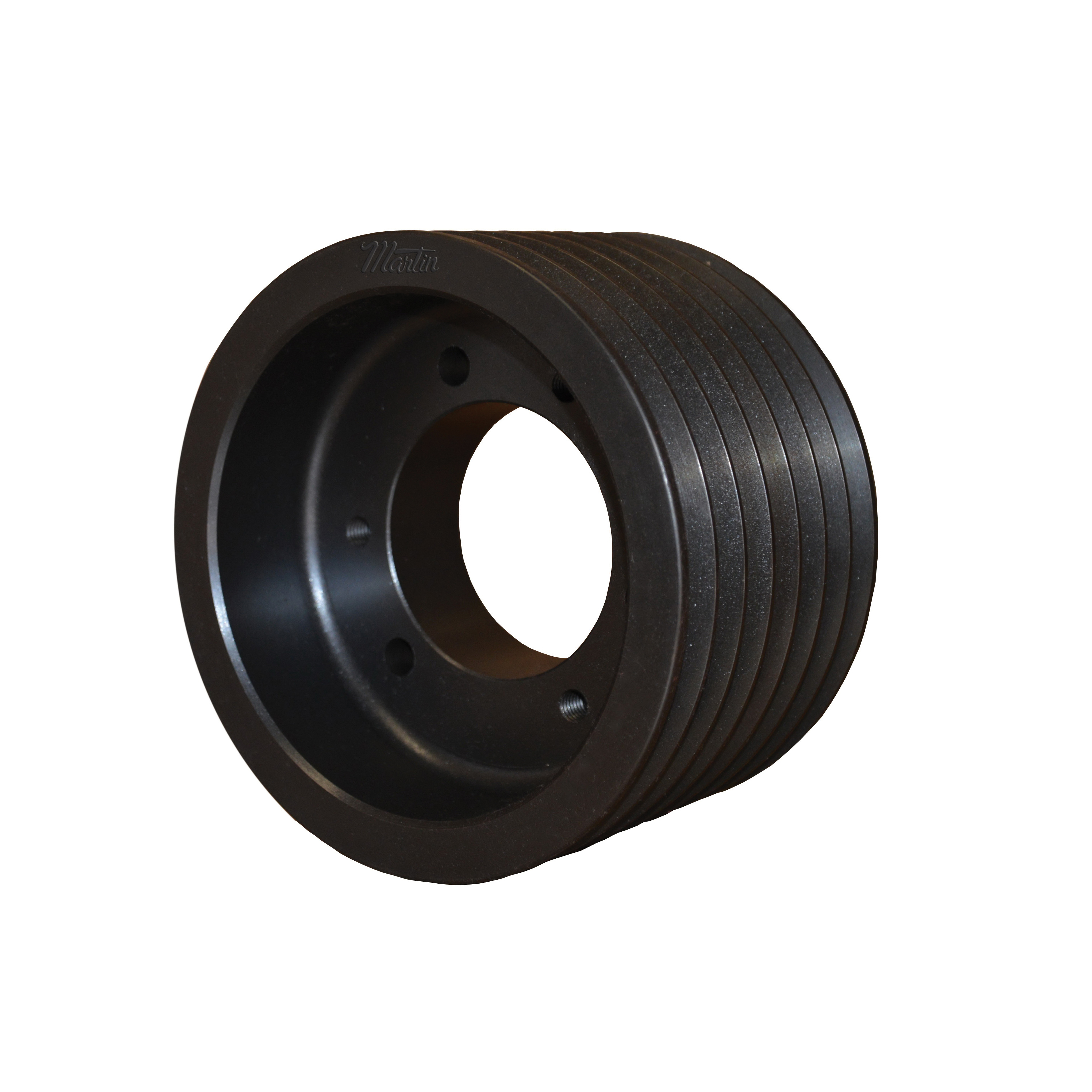 Martin Hi-Cap® 7 5V 710 SF Solid Type A-1 Wedge Stock Sheave, 1-1/16 to 2-5/16 in QD® Bushed Bore, 7.1 in OD, 7 Grooves, 7 in Dia Pitch, 5-1/8 in W Face