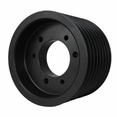 Martin Hi-Cap® 8 5V 1030 F Solid Type A-1 Wedge Stock Sheave, 1 to 4 in QD® Bushed Bore, 10.3 in OD, 8 Grooves, 10.2 in Dia Pitch, 5.813 in W Face