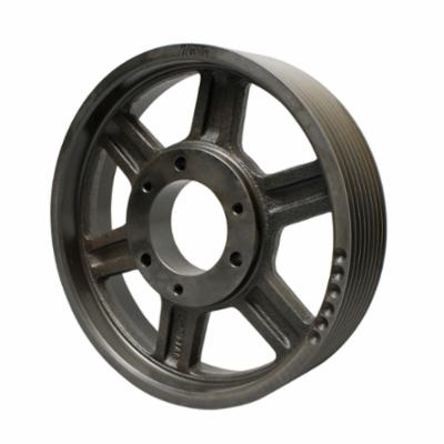 Martin Hi-Cap® 8 5V 1250 F Arm/Spoke Type A-3 Wedge Stock Sheave, 1 to 4 in QD® Bushed Bore, 12-1/2 in OD, 8 Grooves, 12.4 in Dia Pitch, 5.813 in W Face