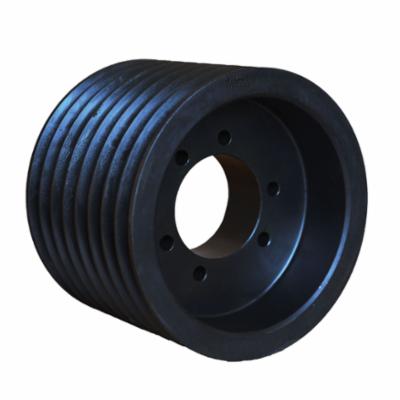 Martin 8 C 110 F Type A-1 Web Conventional Sheave, 1 to 4 in QD® Bushed Bore, 11.4 in OD, 8 Grooves, 11 in Dia Pitch, 8-3/8 in W Face