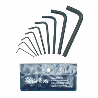 Martin 9SM Hex Key Wrench Set, 9 Pieces