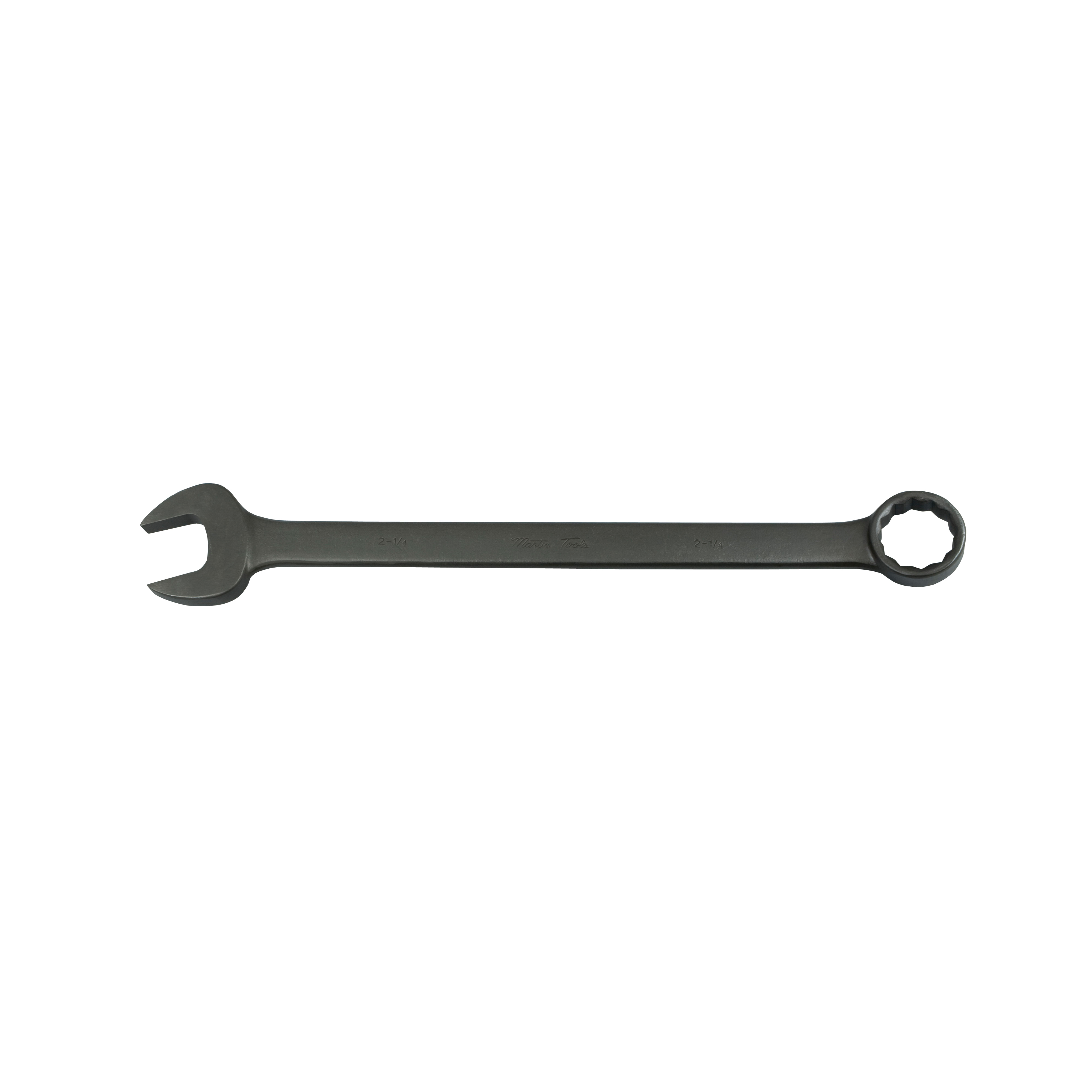 Martin BLK1172A Long Pattern Combination Wrench, 1-3/16 in Wrench, 12 Points, 15 deg Offset, 17-3/16 in OAL, Steel, Industrial Black
