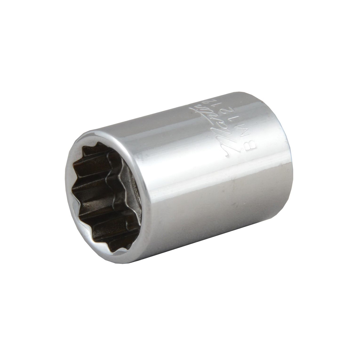 Martin BM1208 Standard Type I Hand Socket, 3/8 in Square Drive, 8 mm Socket