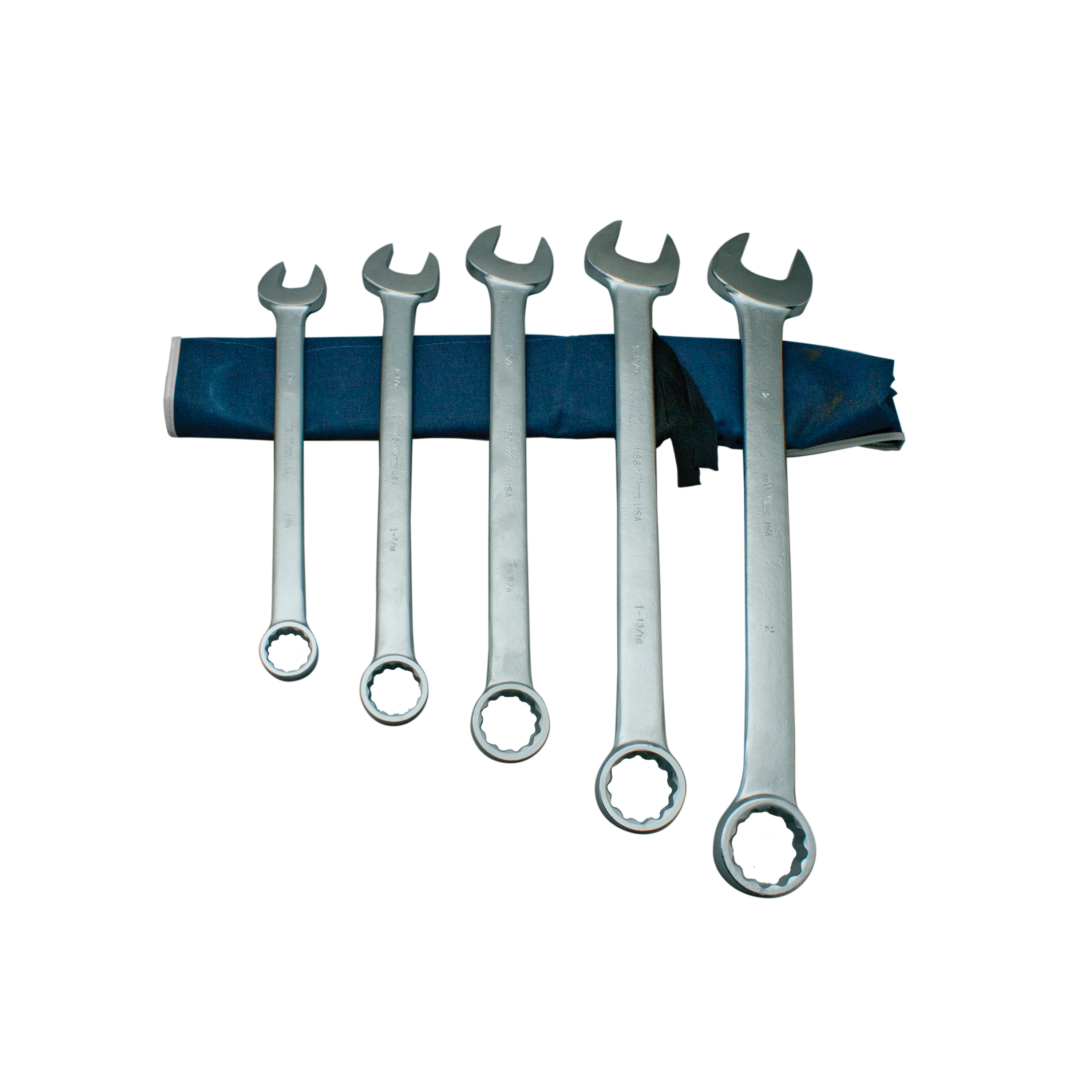 Martin HC5K SAE Wrench Set, 5 Pieces, Polished Chrome