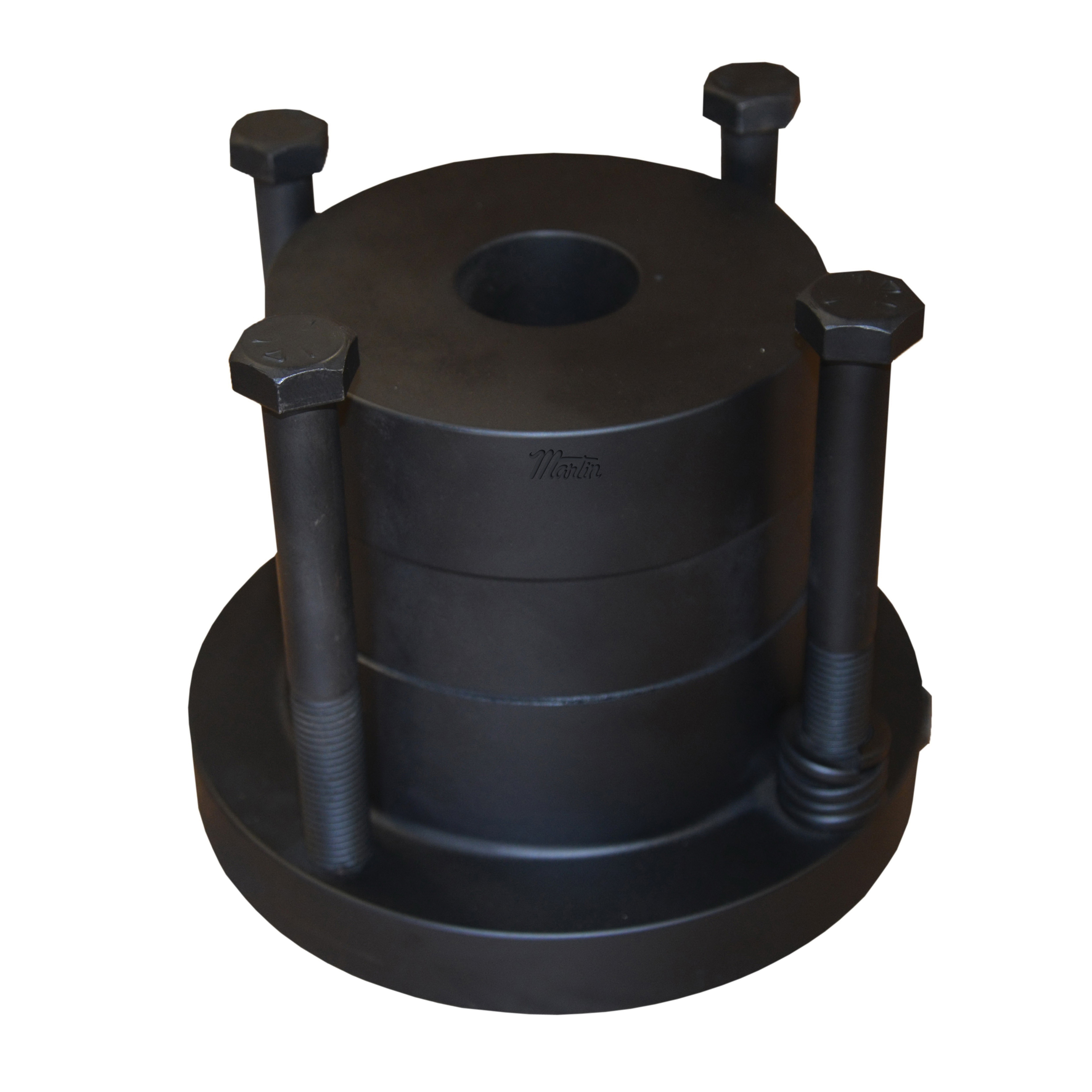 Martin N-CSB 2 7/16 QD Bushing, 2-7/16 in Dia Bore, 7 in Dia Barrel, 10 in Dia Flange, 8-1/8 in OAL, Cast Iron