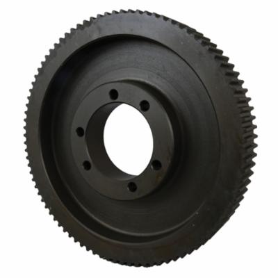 Martin HTS® P9014M55-F Type C-3 Web High Torque Belt Drive Sprocket, 1 to 4 in QD® Bushed Bore, 15.68 in OD, 90 Grooves, 15.79 in Dia Pitch, 2-3/4 in W Face