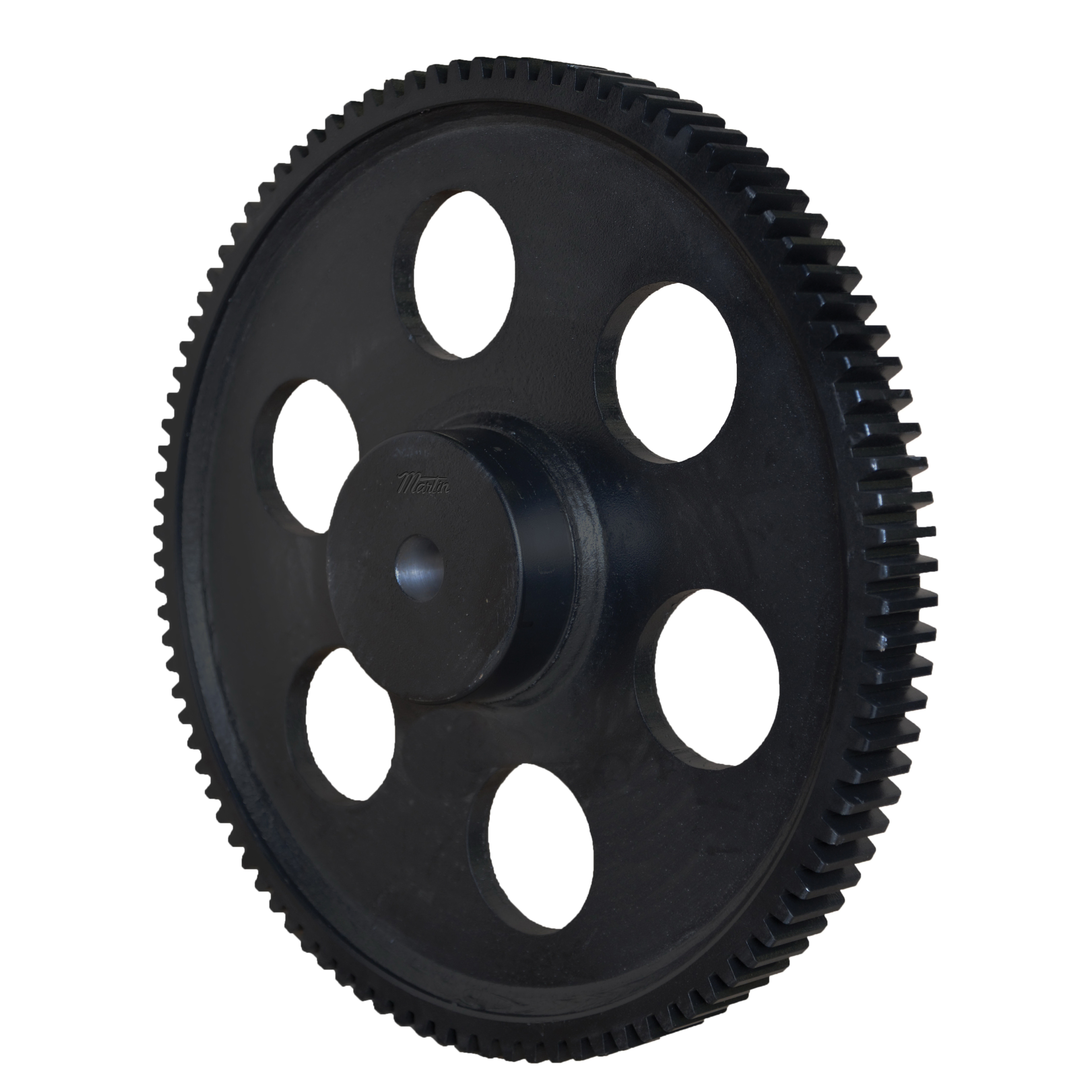 Martin S4144 Reboreable Stock Spur Gear, 4 Diametral Pitch, 14.5 deg Pressure Angle, 2 in W Face, 144 Teeth, 36 in Dia Pitch, 1-3/8 to 4 in Dia Bore, Steel