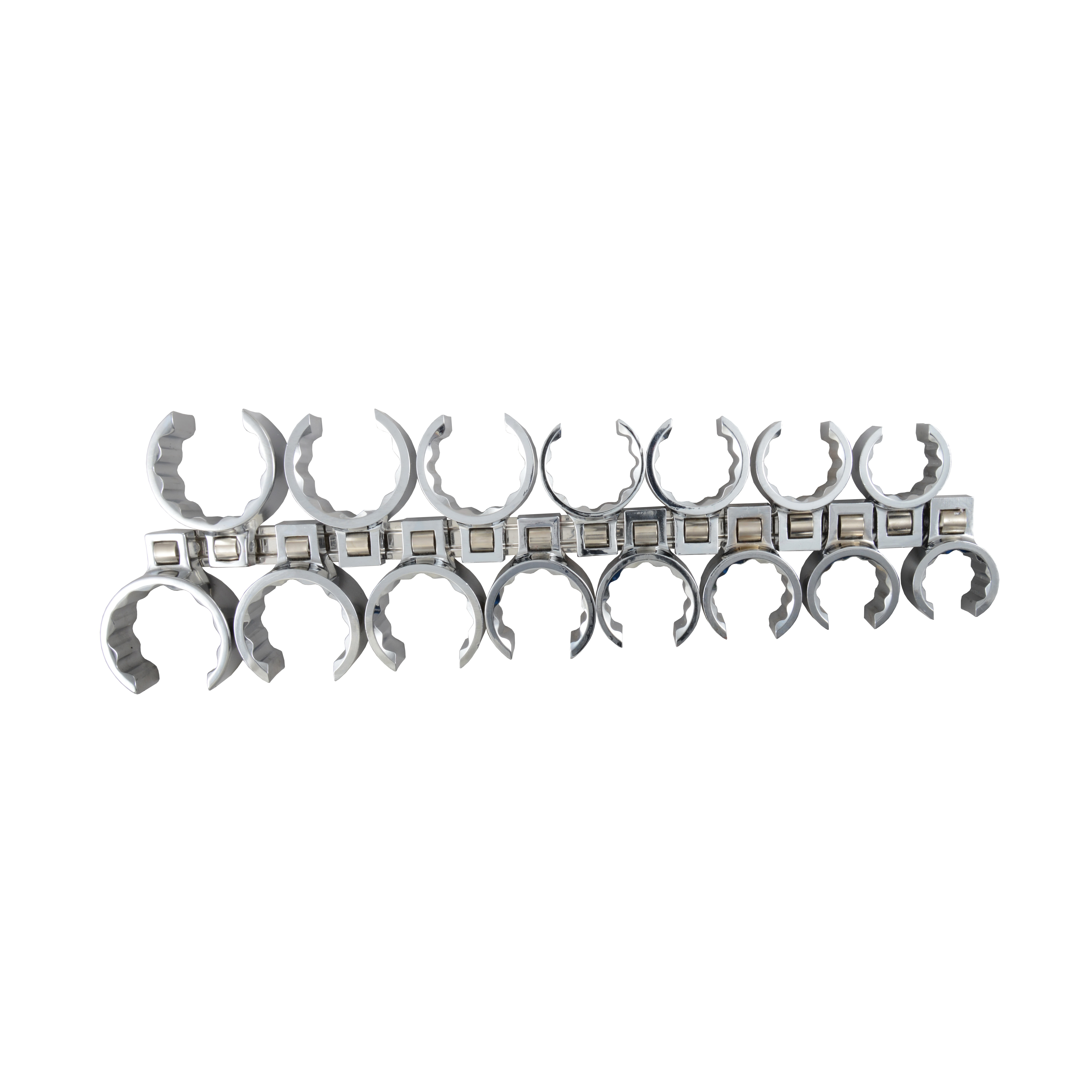 Martin SC15K SAE Wrench Set, 15 Pieces, Polished Chrome